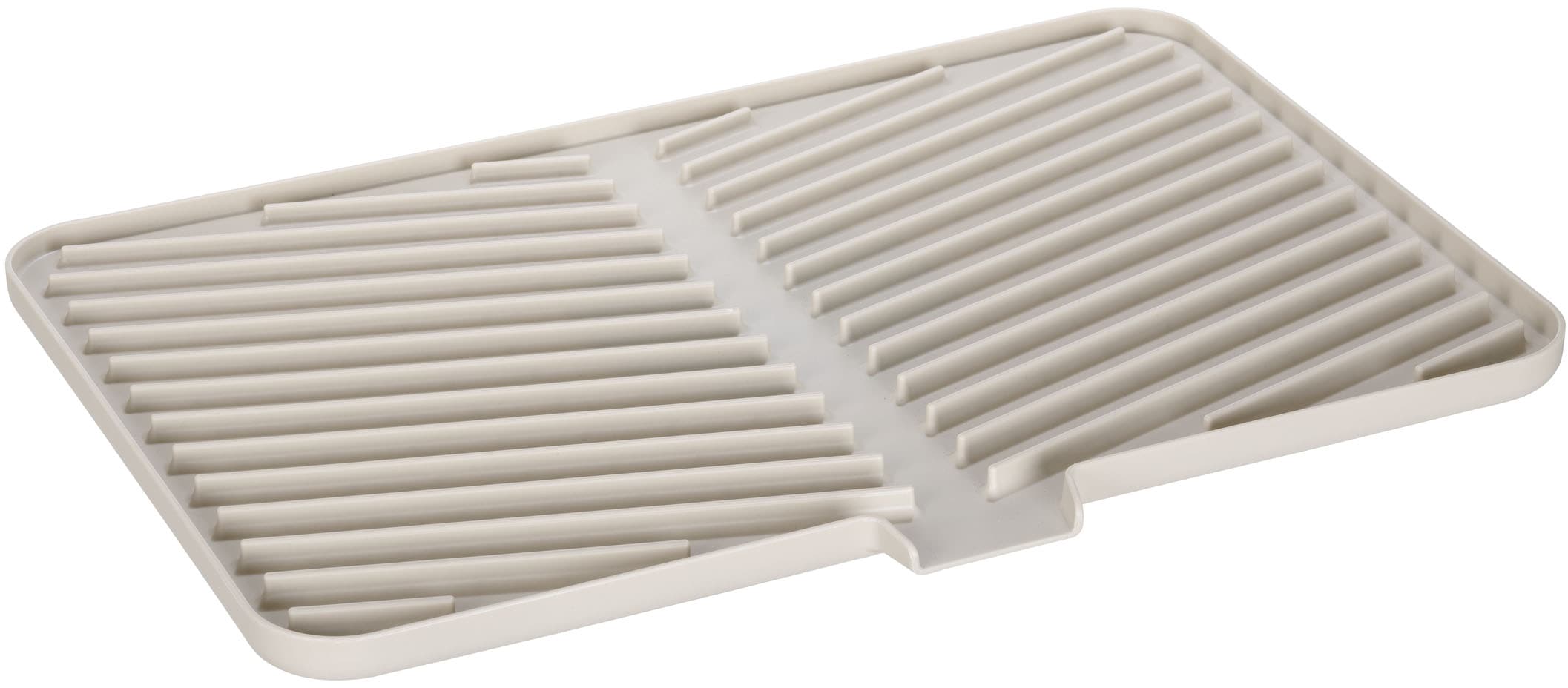 SCHÖNER WOHNEN-Kollektion Abtropfmatte »ARIANA« robuster Geschirrabtropfer mit Ablaufrinne, platzsparend, rutschfest