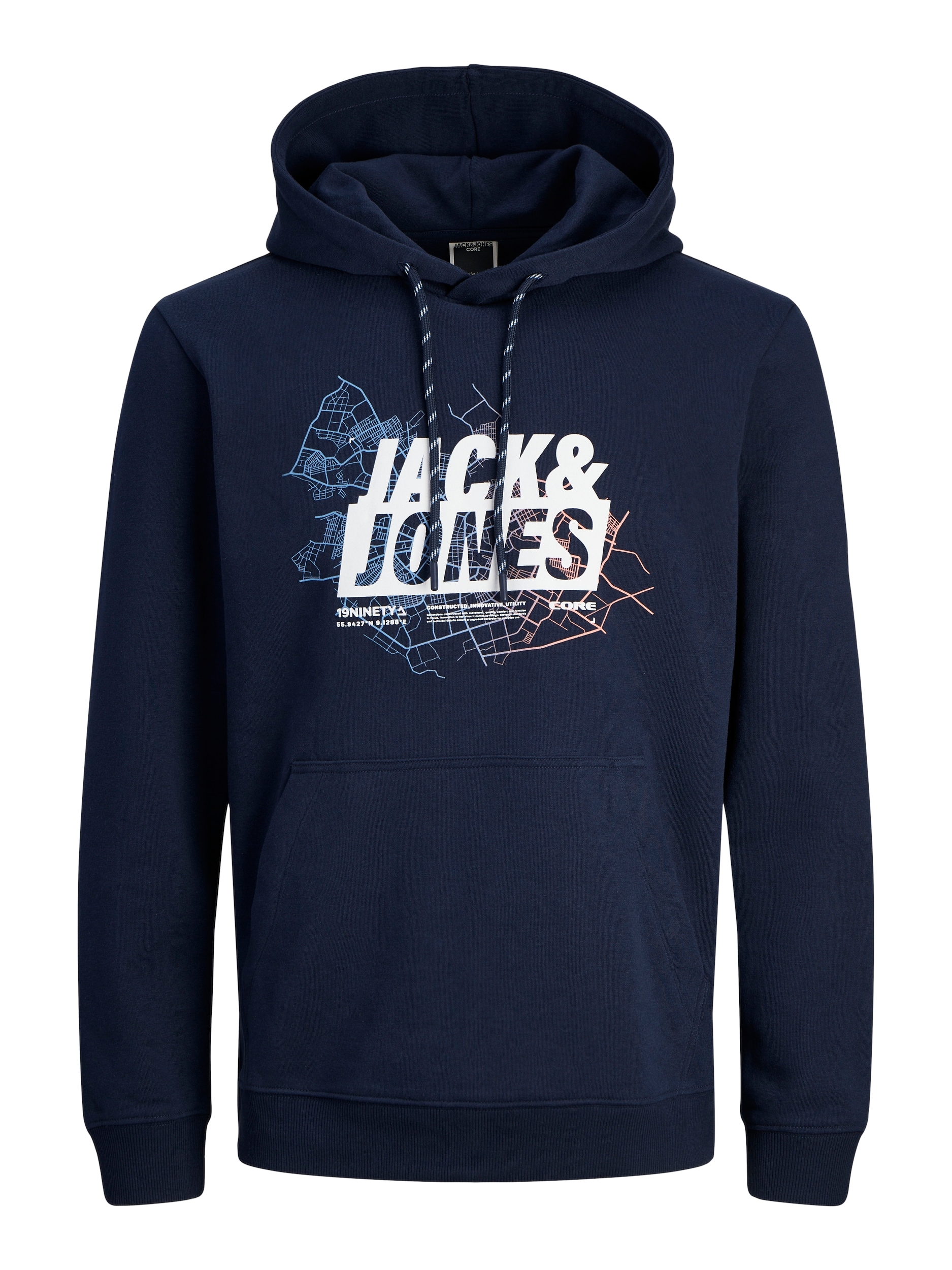 Jack & Jones Kapuzensweatshirt »JCOMAP LOGO SWEAT HOOD SN«