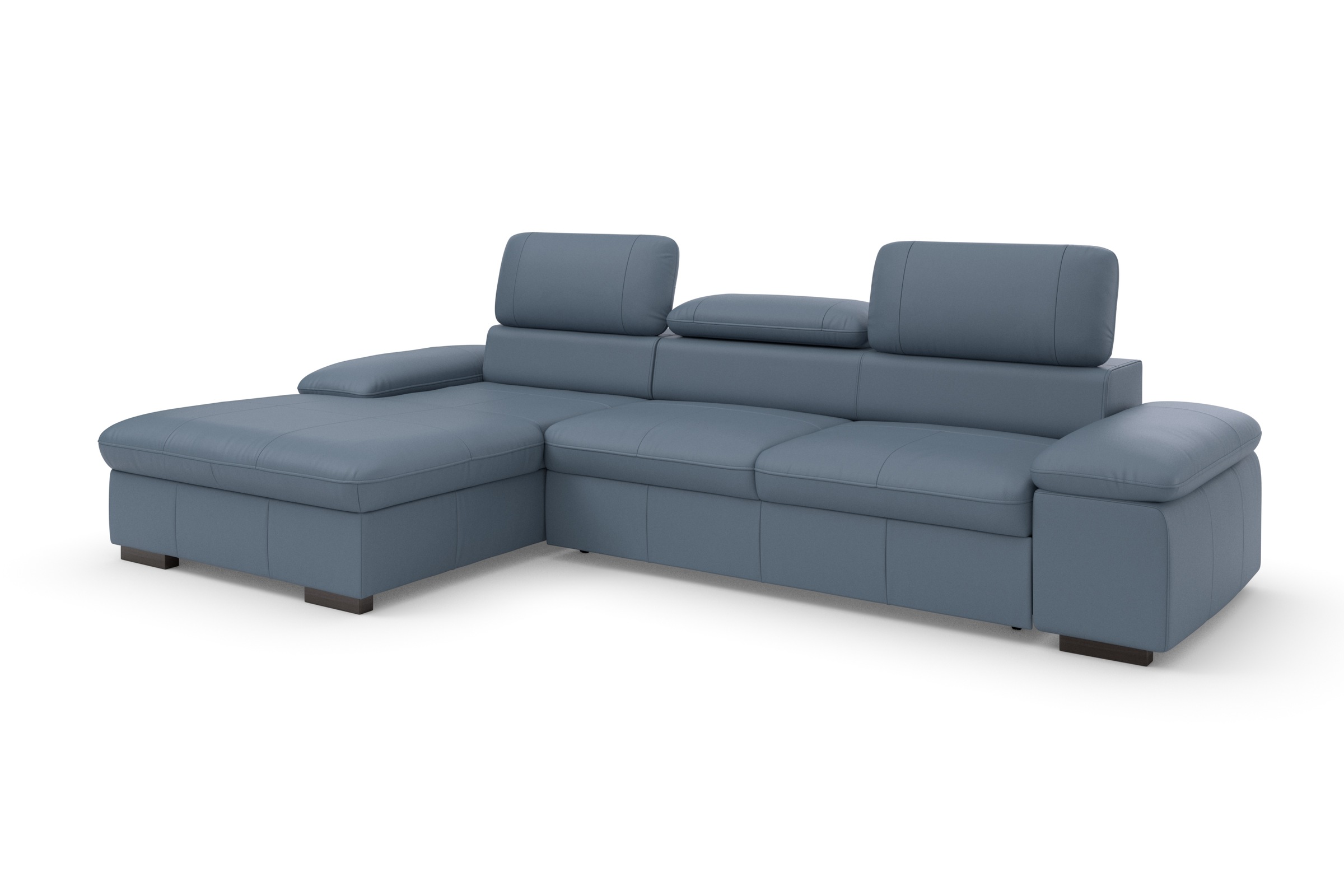 Home affaire Ecksofa »Alberto L-Form«, mit Kopfteilverstellung, wahlweise mit Bettfunktion