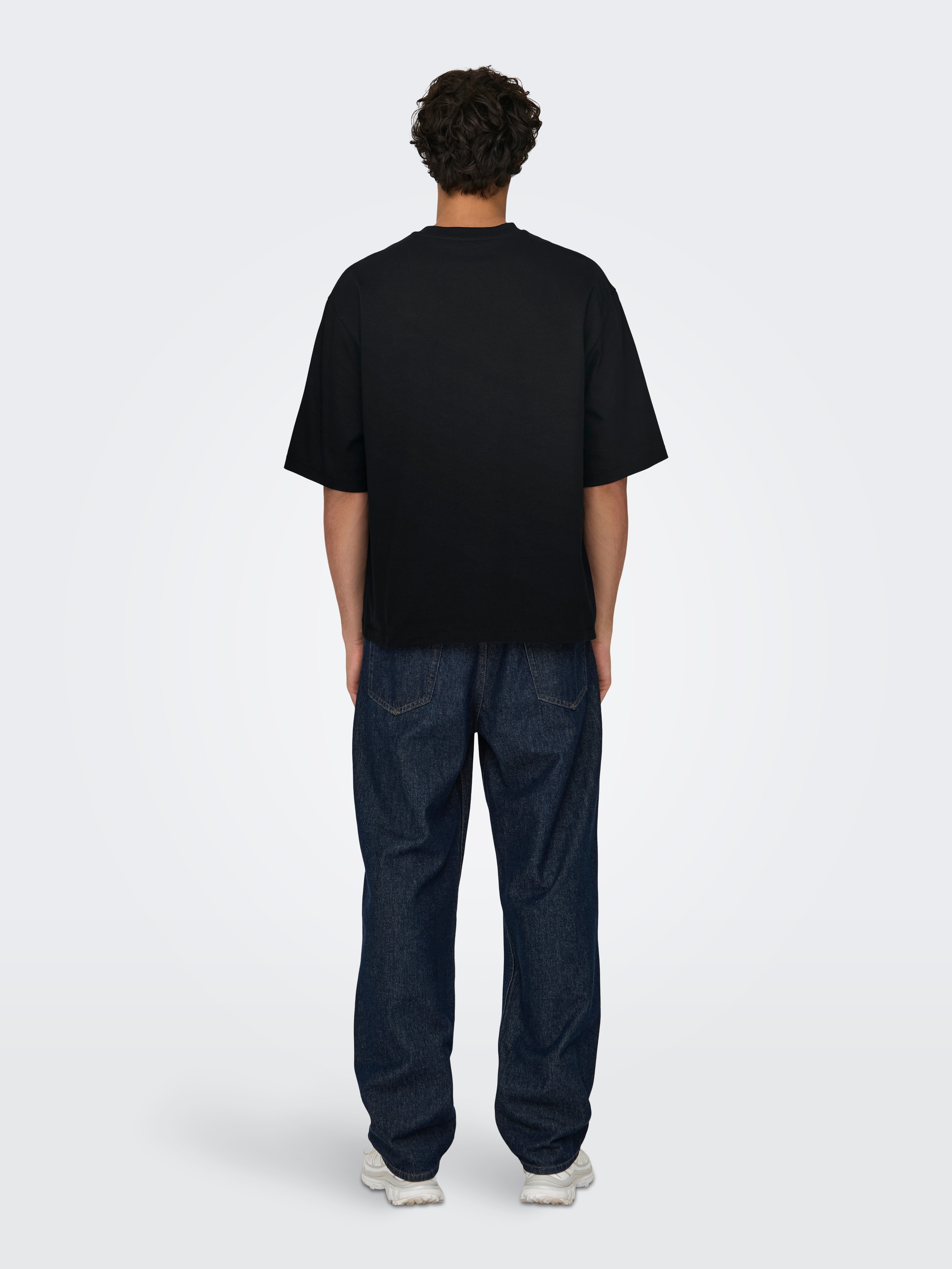 ONLY & SONS Rundhalsshirt »ONSMILLENIUM OVZ SS TEE NOOS«