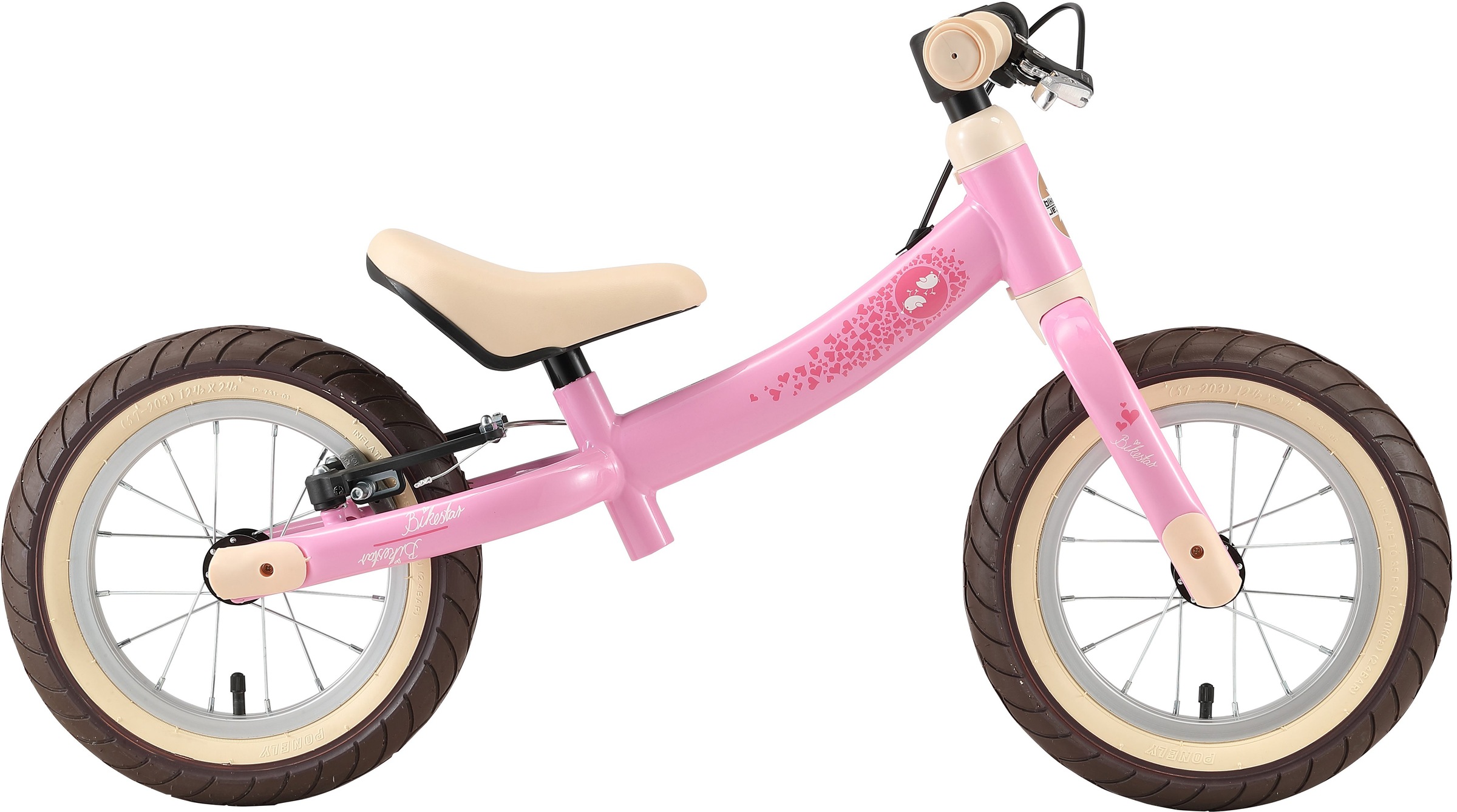 Laufrad " Kinderlaufrad Sport ab 3 Jahre mit Bremse" pink