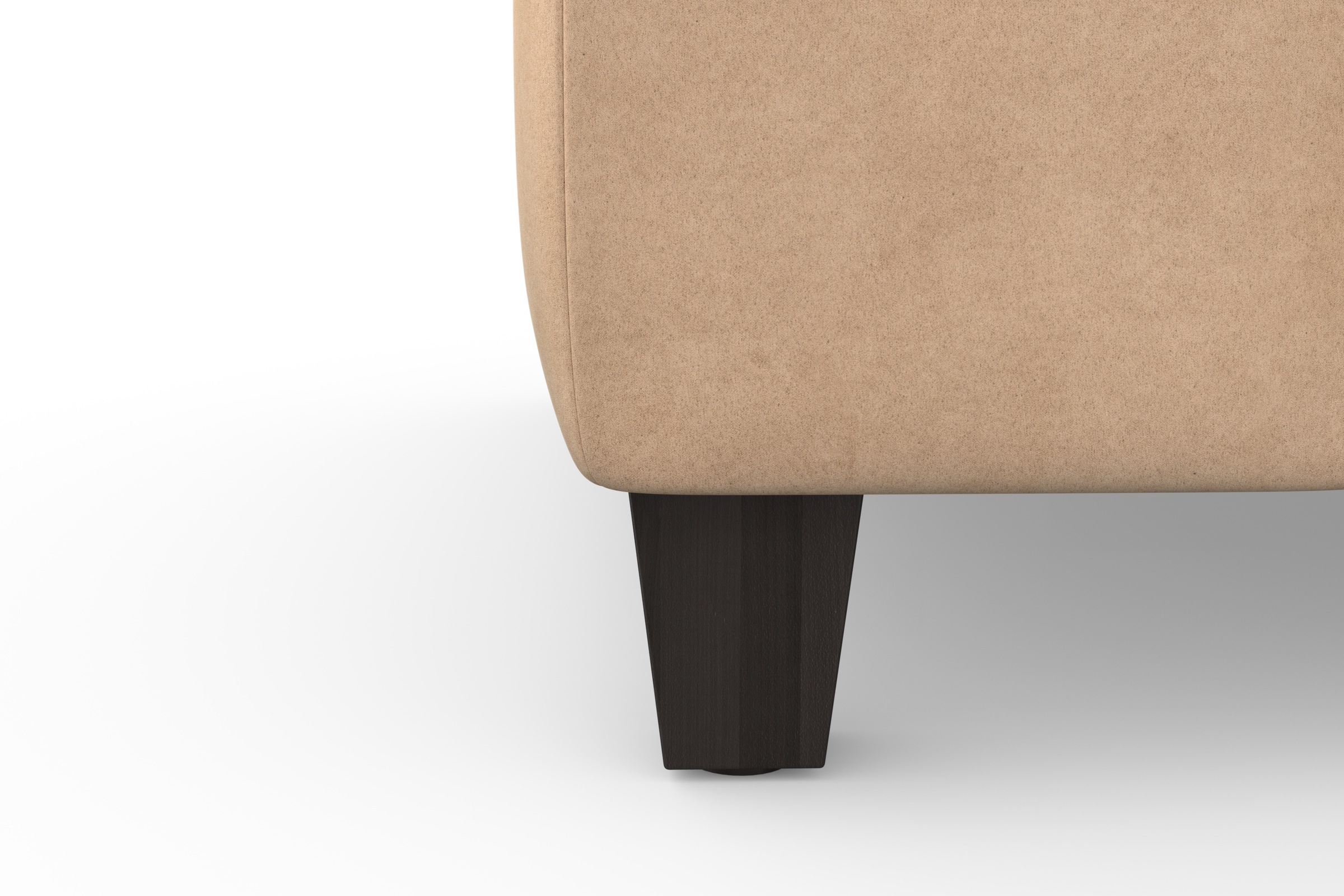 sit&more Ecksofa »Westham L-Form«, Recamiere, mit oder ohne Bettfunktion, Bettkasten, Füße wengefarben