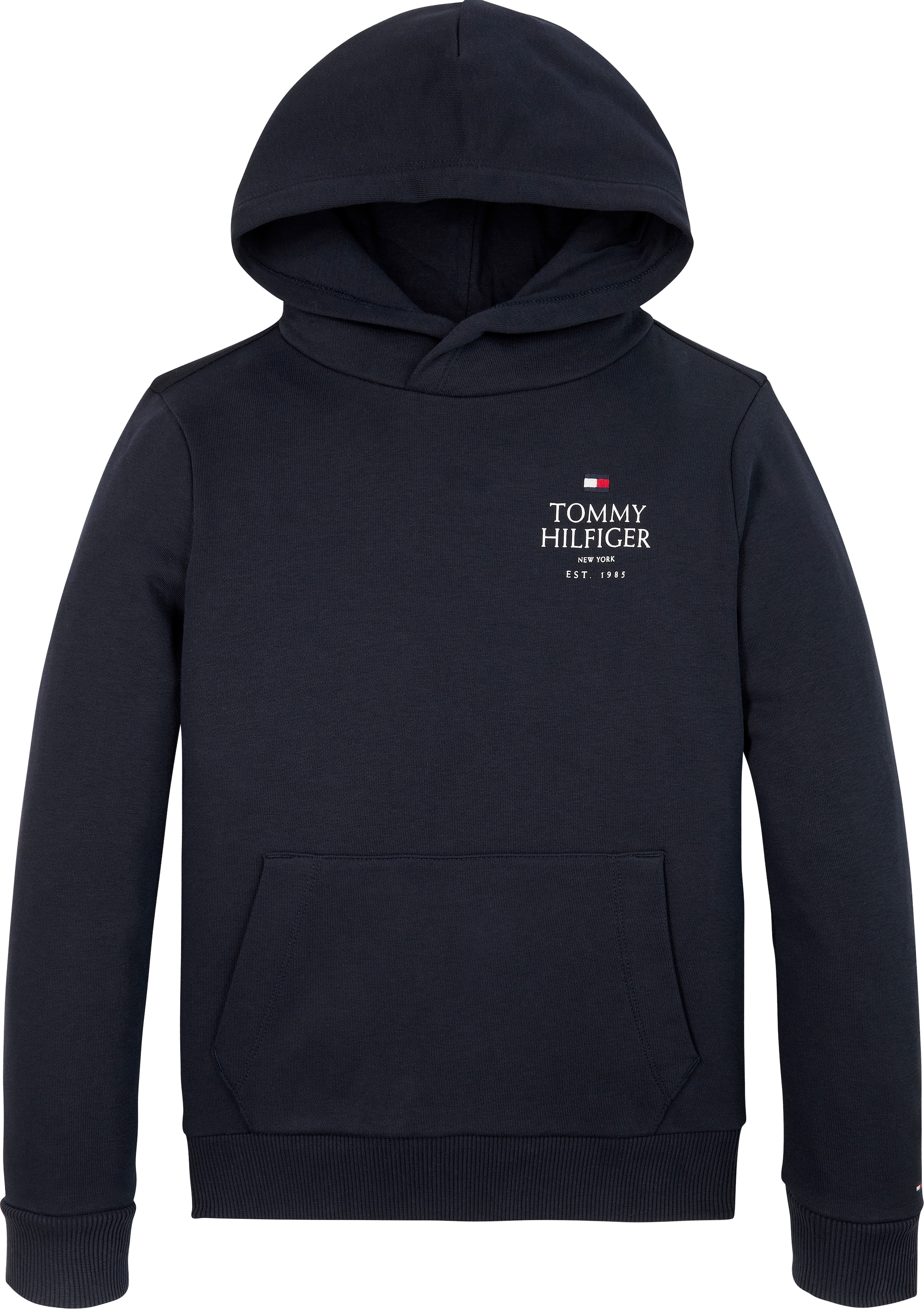 Tommy Hilfiger Kapuzensweatshirt »TH LOGO PUFF PRINT REG HOODIE«, mit Logoschriftzug