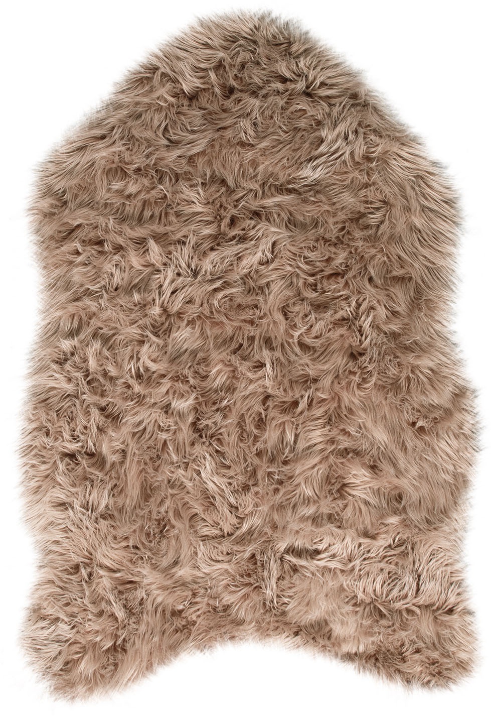 Paco Home Fellteppich »Playa 960«, fellförmig, 64 mm Höhe, Kunstfell, Floka günstig online kaufen