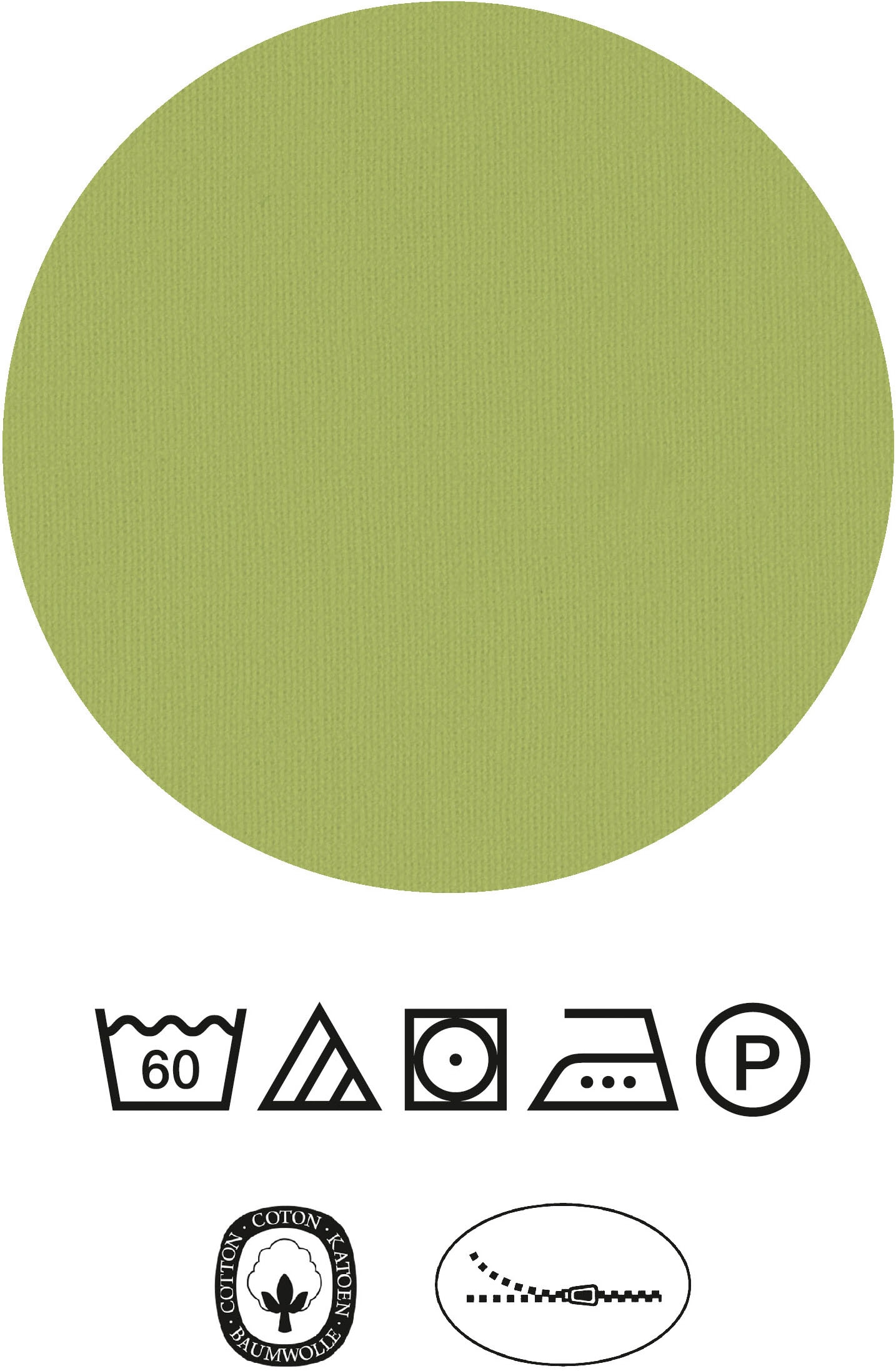 Castell - Markenbettwäsche Bettwäsche »0040562« 2 Stk. hautsympathisch, 100% Baumwolle, Reißverschluss, ganzjährig nutzbar