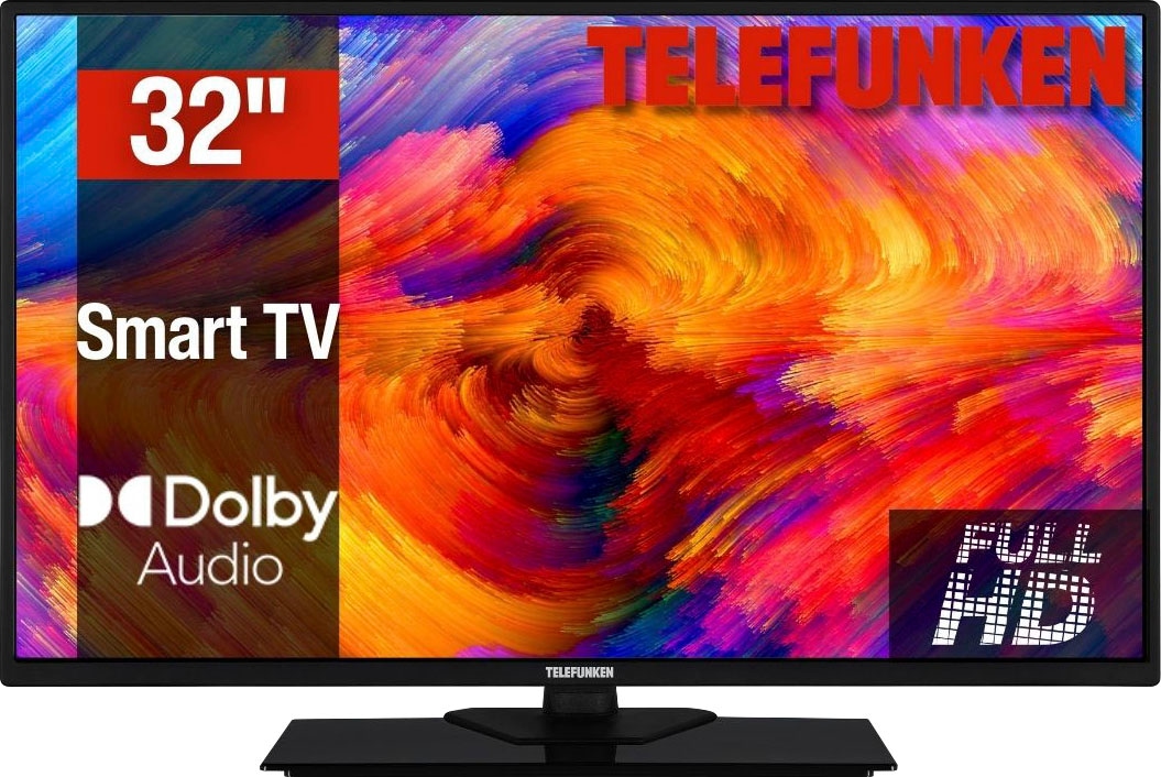 Telefunken LED-Fernseher »D32F554M1CWII«, 80 cm/32 Zoll, Full HD, Smart-TV