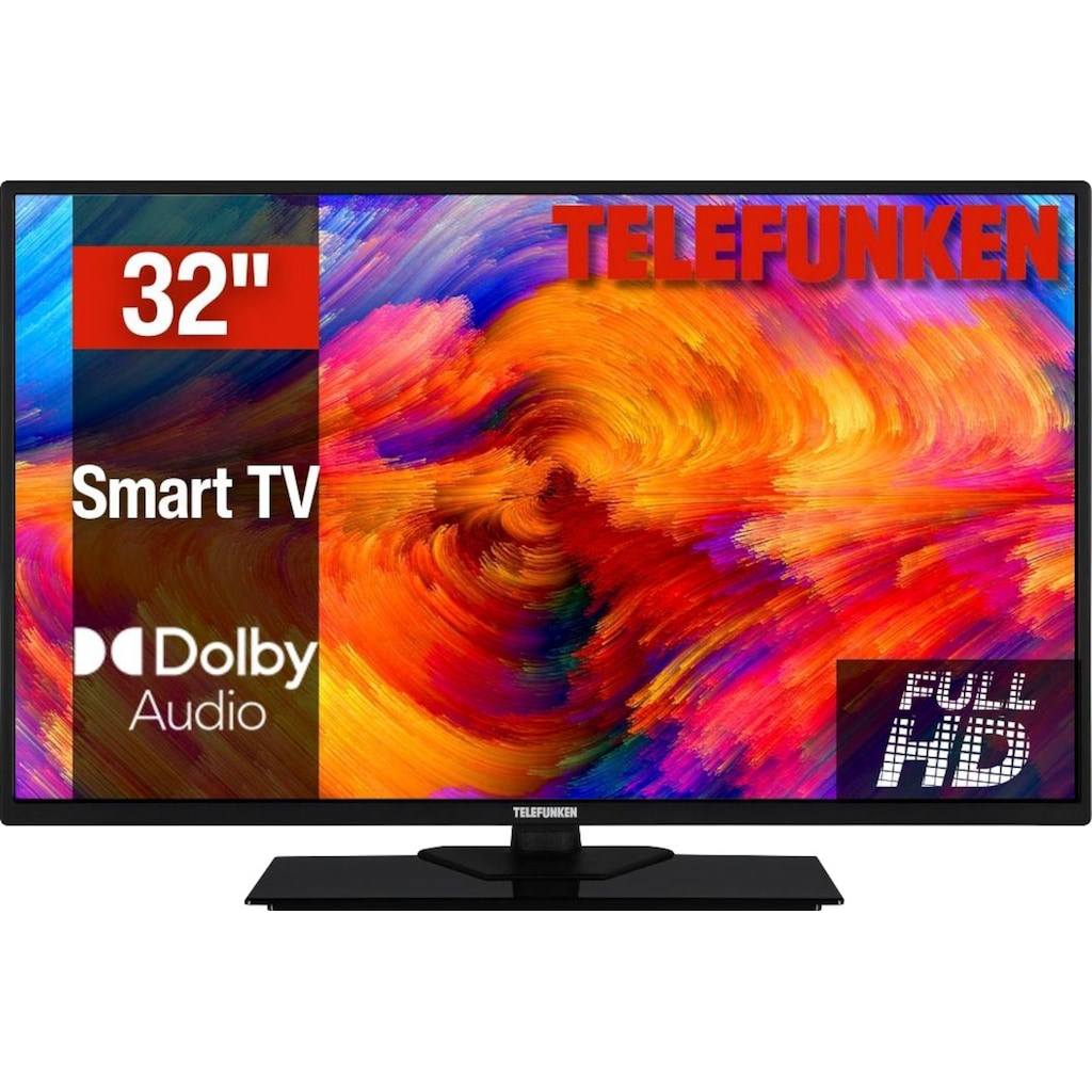 Telefunken LED-Fernseher »D32F554M1CWII«, 80 cm/32 Zoll, Full HD, Smart-TV