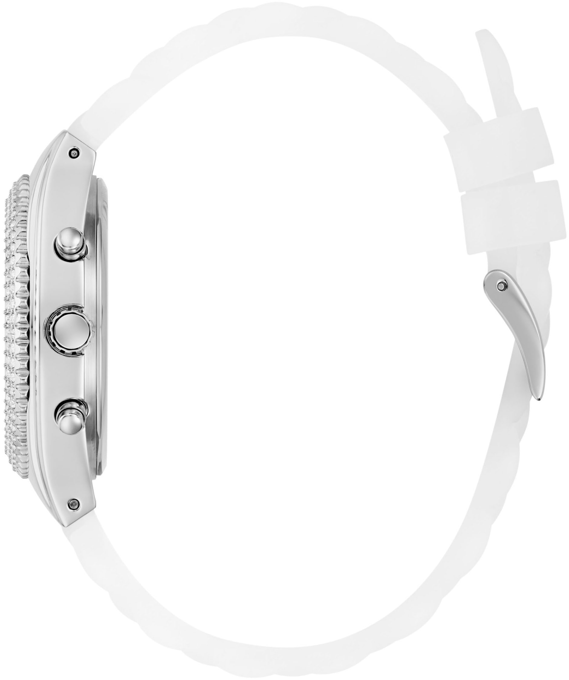 Guess Multifunktionsuhr »JELLY«, Quarzuhr, Armbanduhr, Damenuhr, Datum, 12/24-Std.-Anzeige