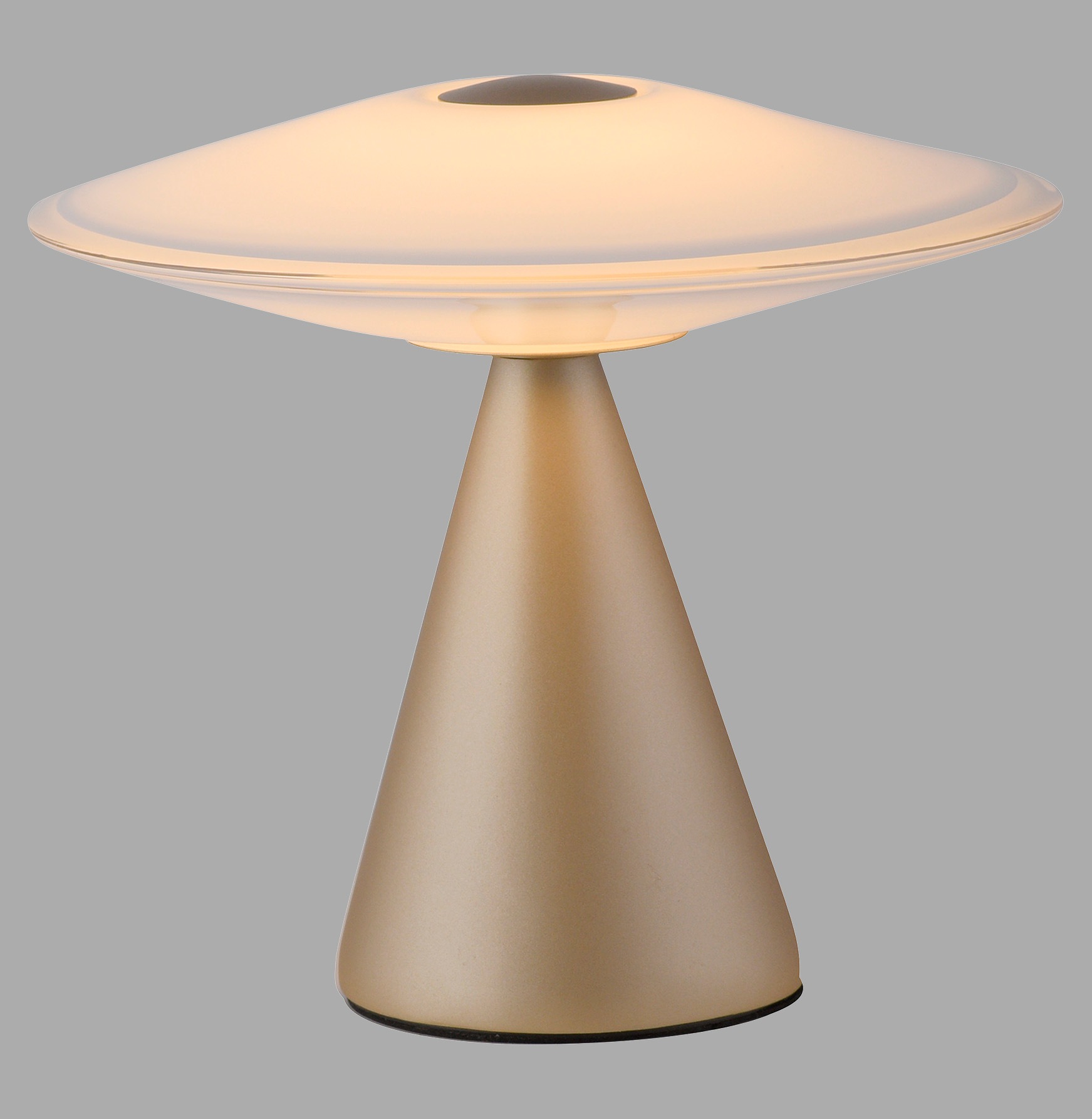 Paul Neuhaus LED Tischleuchte »ELIPSA« LED-Board 1 Stk. Warmweiß Touchdimmer, Memoryfunktion, Opalglas