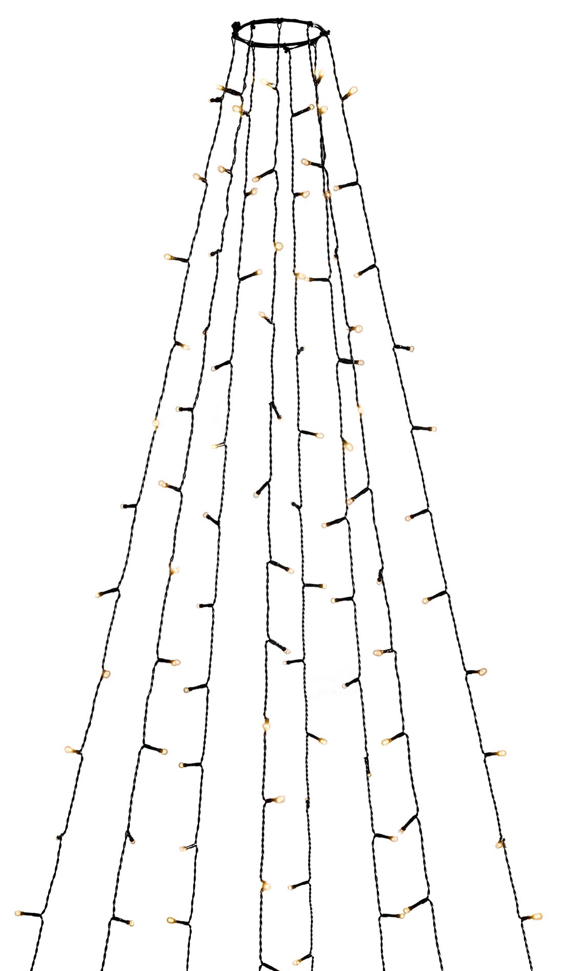 Ring, auf »Weihnachtsdeko, KONSTSMIDE 30 mit LED vormontiert Lichterkette Stränge Raten LED-Baummantel à Christbaumschmuck«, 8 Dioden, kaufen