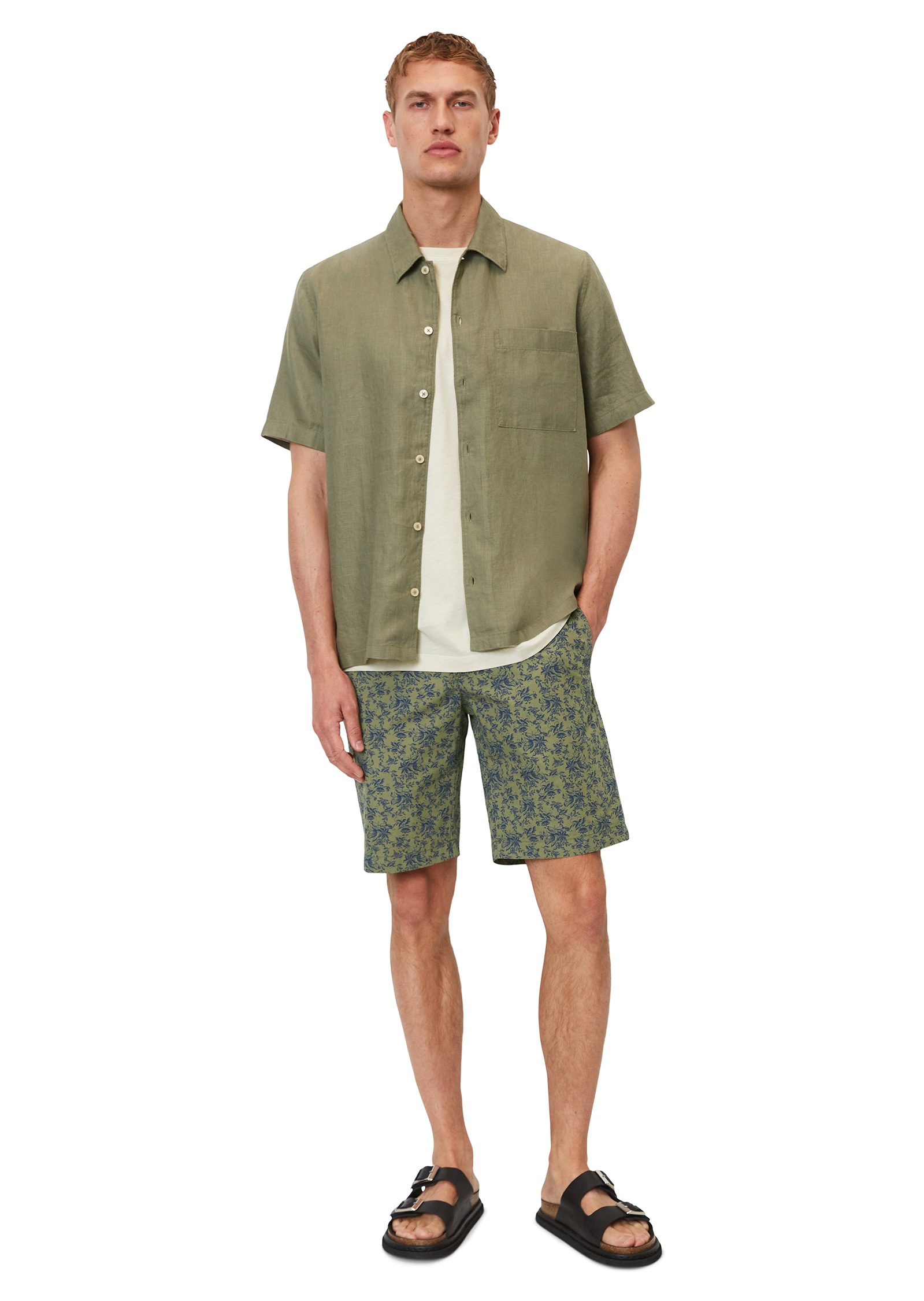 5. Bild von Marc O'Polo Shorts »aus Organic Cotton-Popeline«