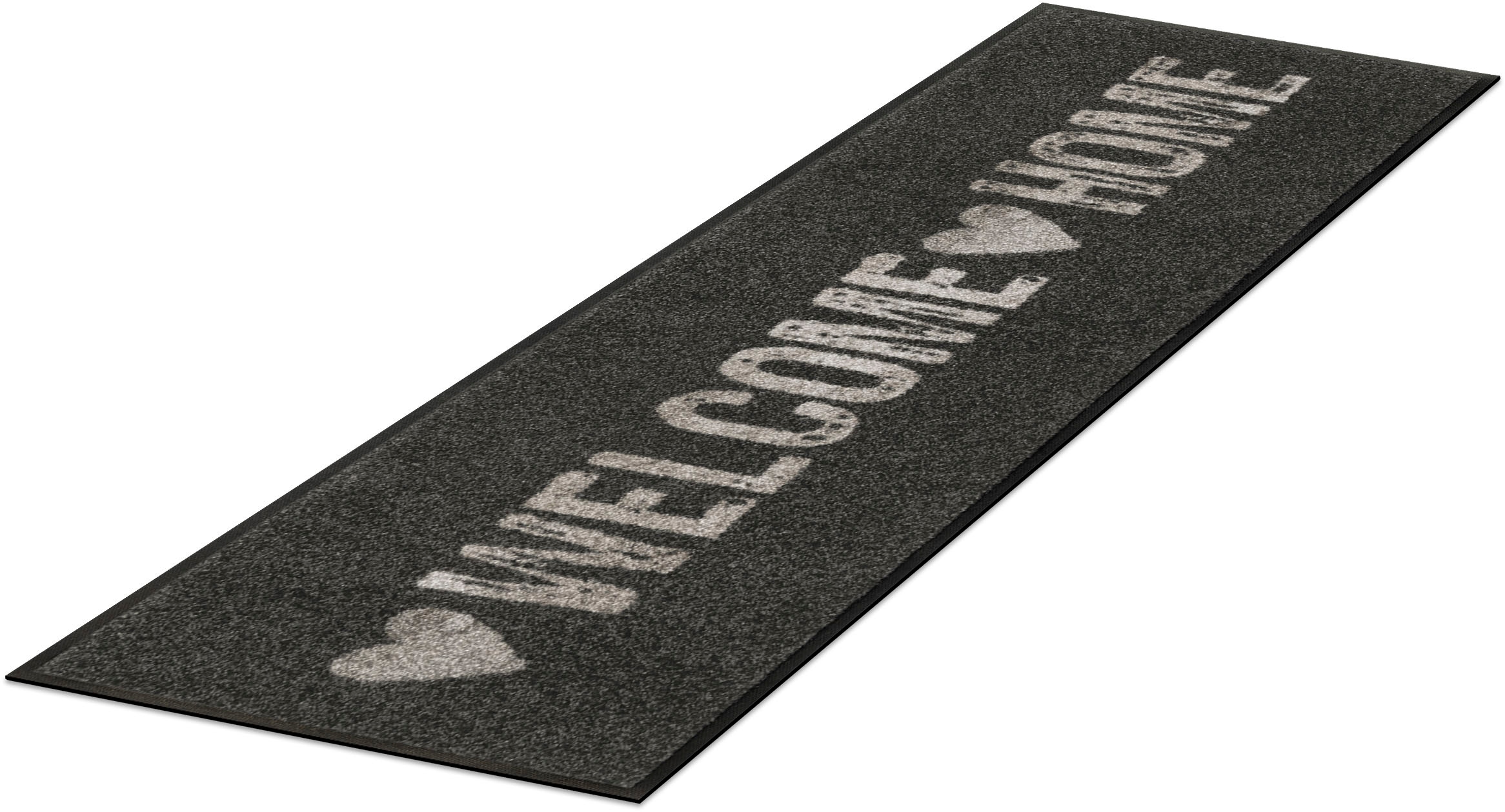 wash+dry by Kleen-Tex Läufer »Warmly Welcome«, rechteckig, 7 mm Höhe