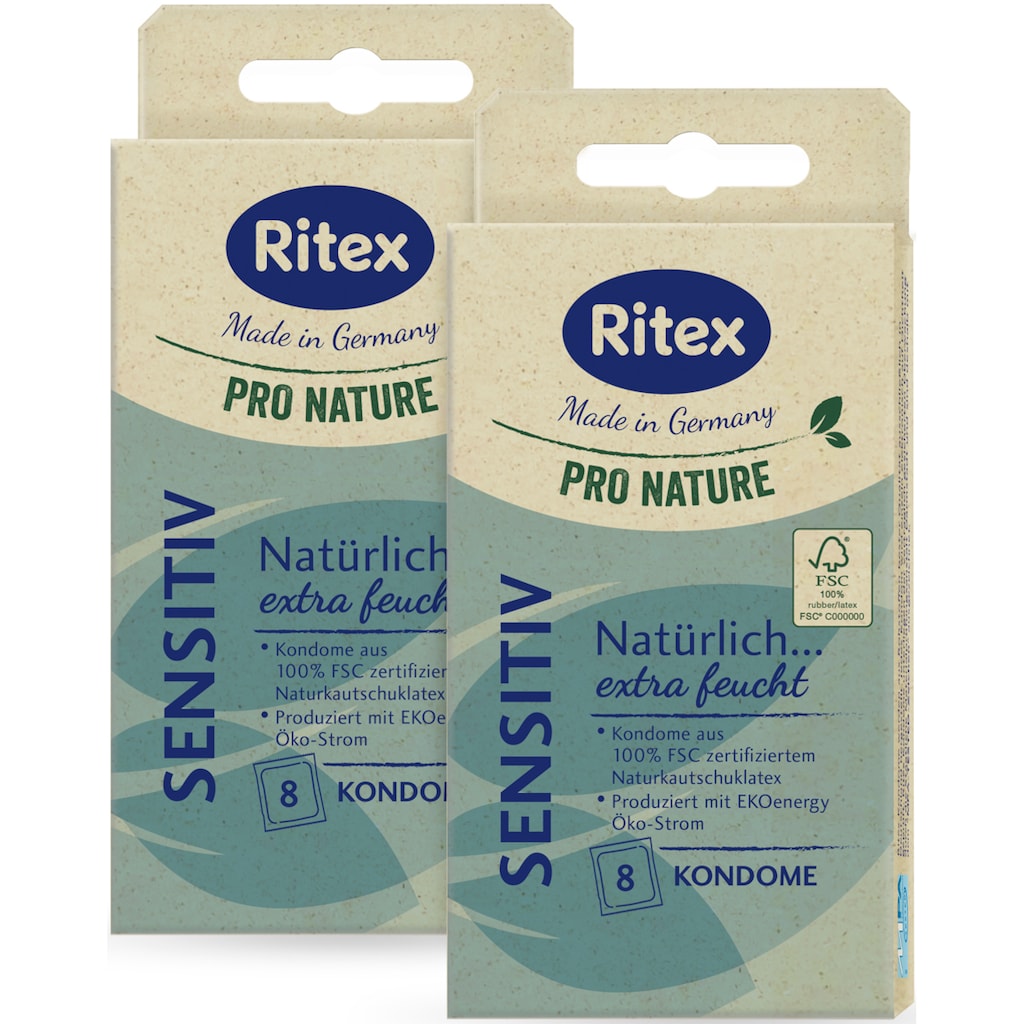 Ritex Kondome »Pro Nature Sensitiv«, (Packung, 16 St.)
