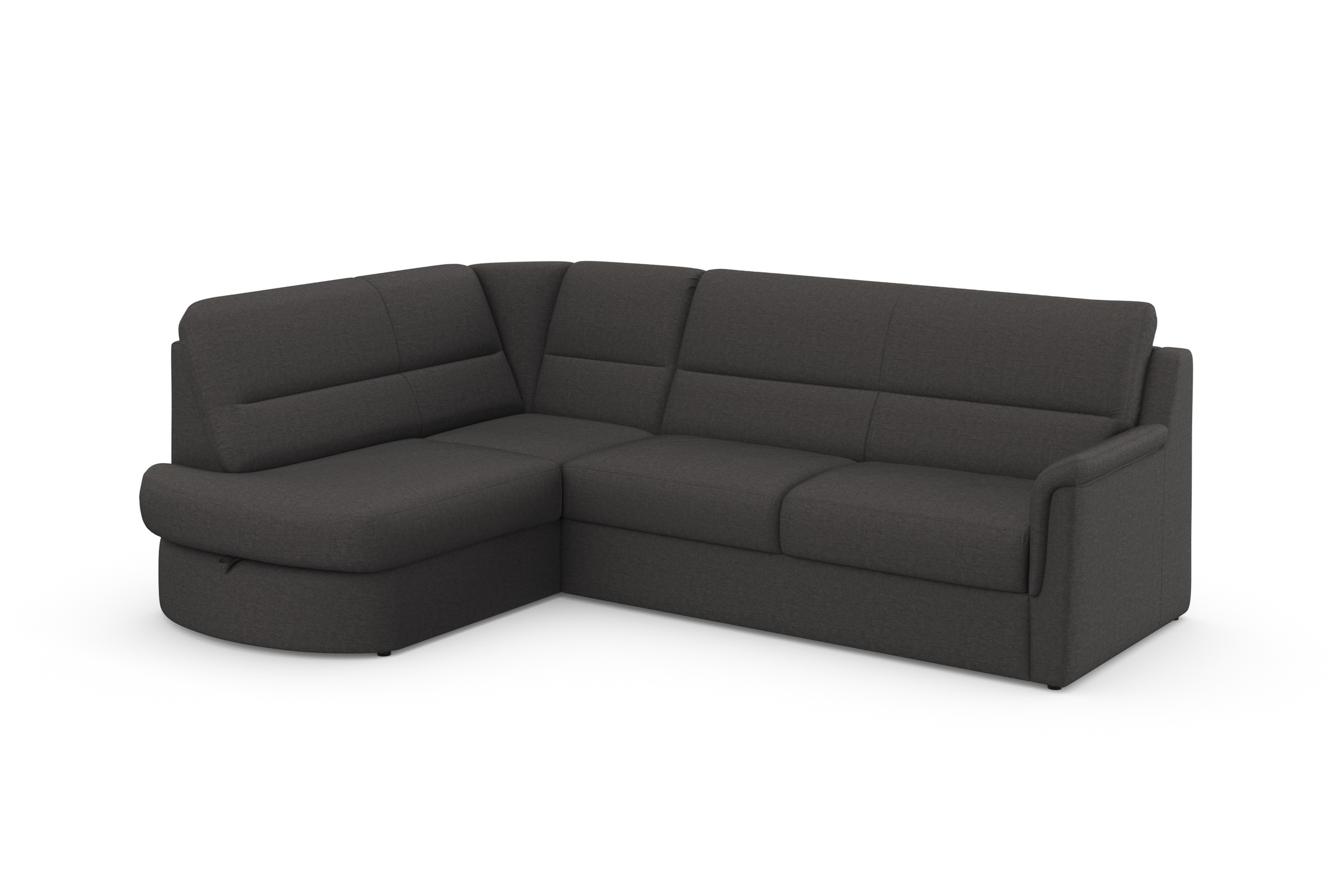 sit&more Ecksofa »Panini L-Form«, wahlweise mit Bettfunktion und Bettkasten