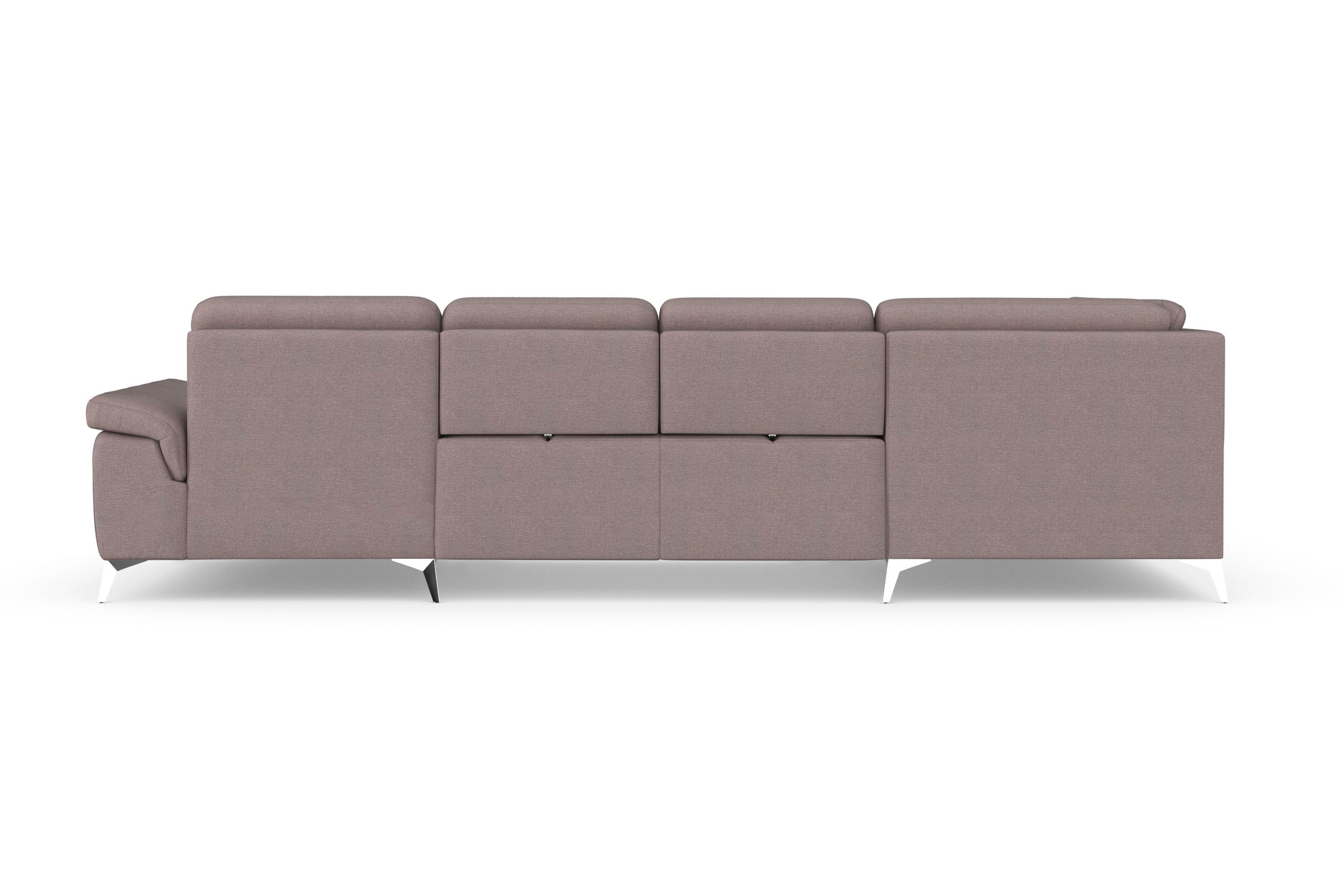sit&more Wohnlandschaft »Padua U-Form«, inklusive Sitztiefenverstellung, Armteilfunktion und Federkern