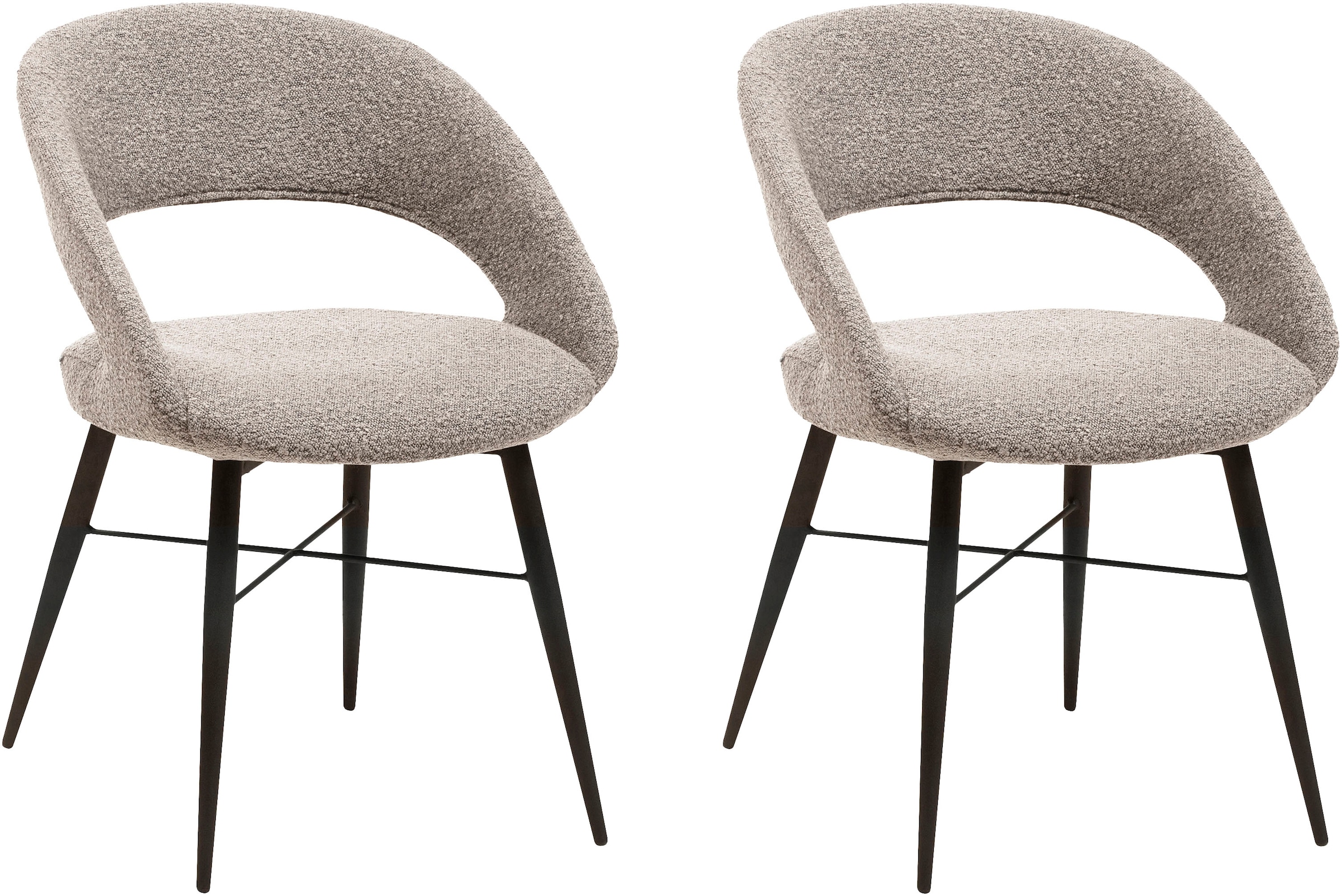 OMG Design Esszimmerstuhl »Marley« (Set) 2 Stk. Stoff mit modernem Cut-Out, günstig online kaufen