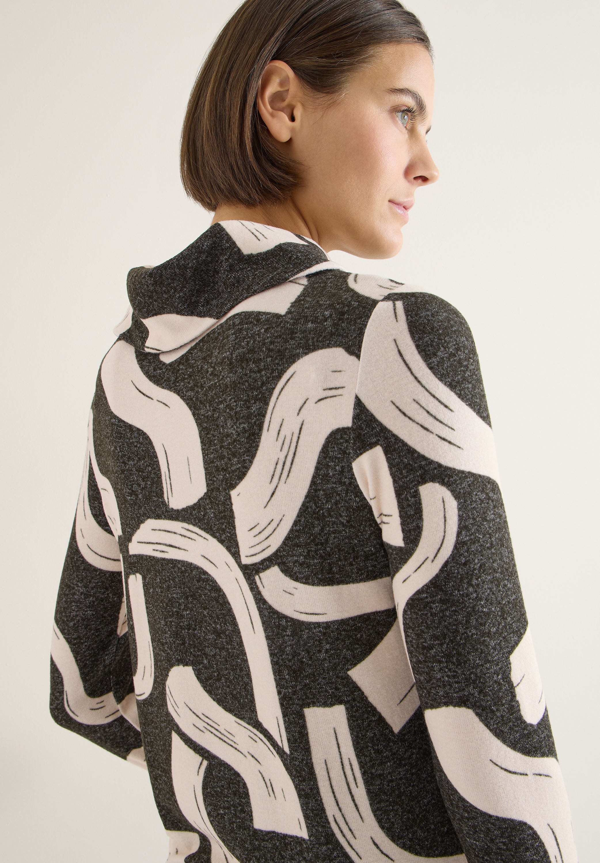 Cecil Sweater , mit grafischem Muster
