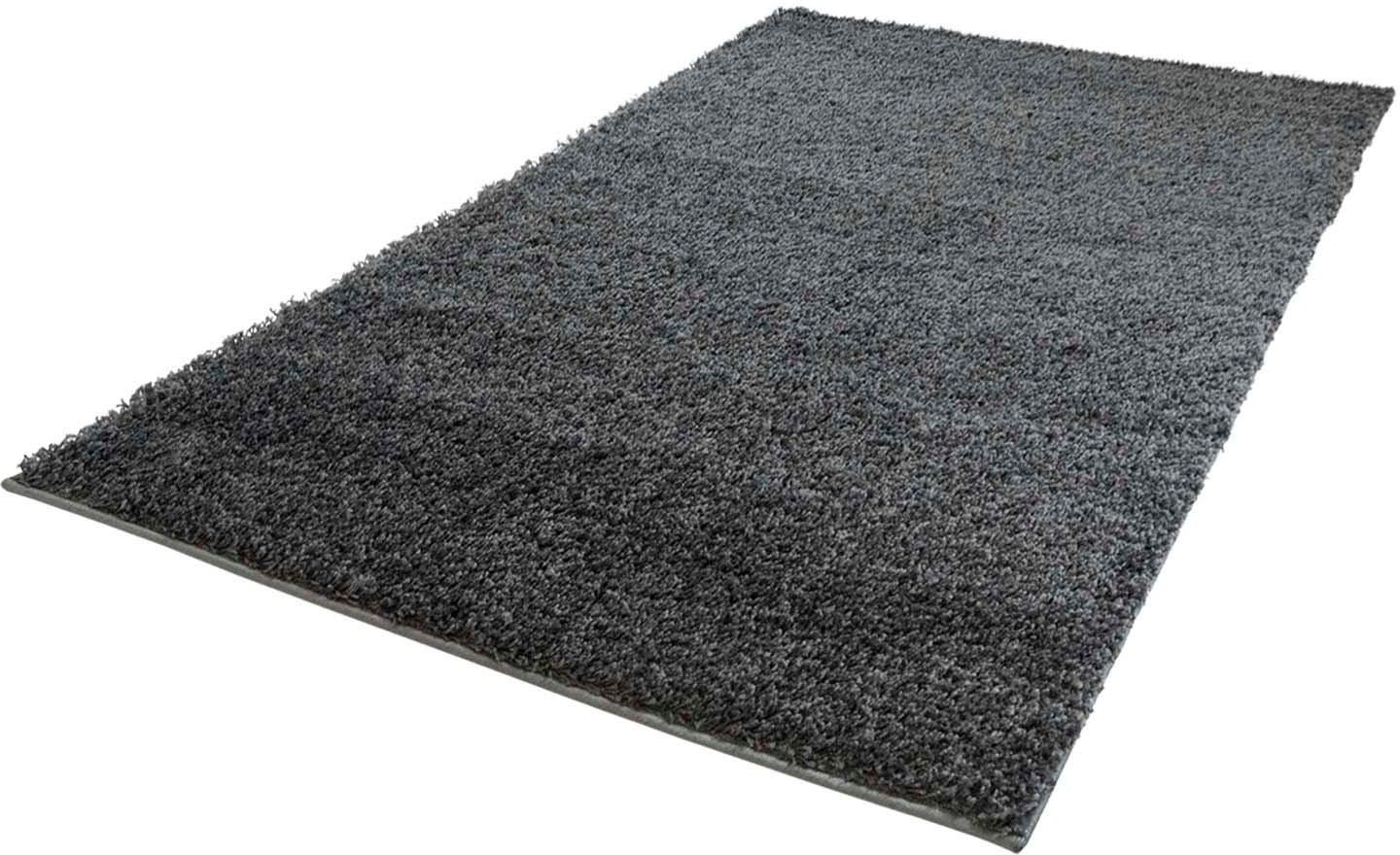 Carpet City Hochflor-Teppich »Shaggi uni 500«, rechteckig, 30 mm Höhe, Läuf günstig online kaufen