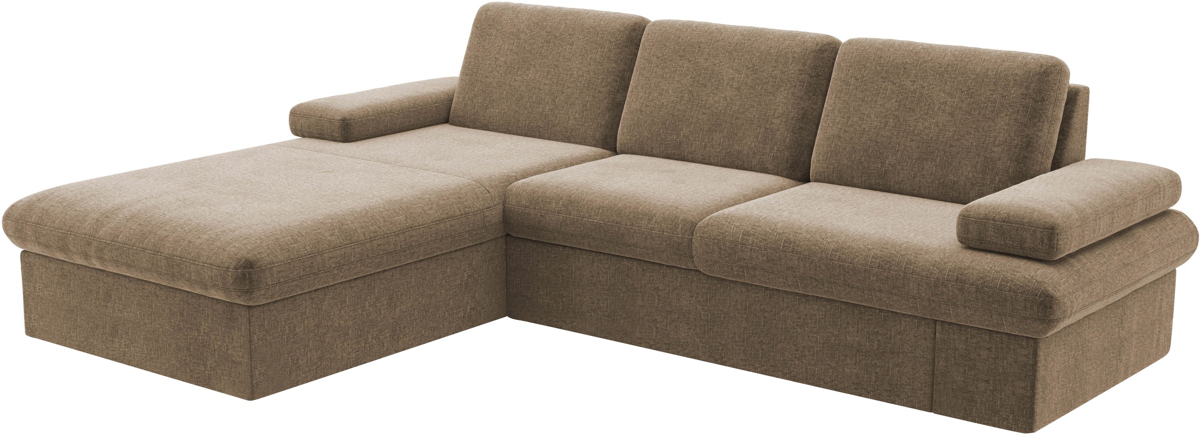 sit&more Ecksofa »Moreno«, mit Armteilverstellung,wahlweise mit Bettfunktion