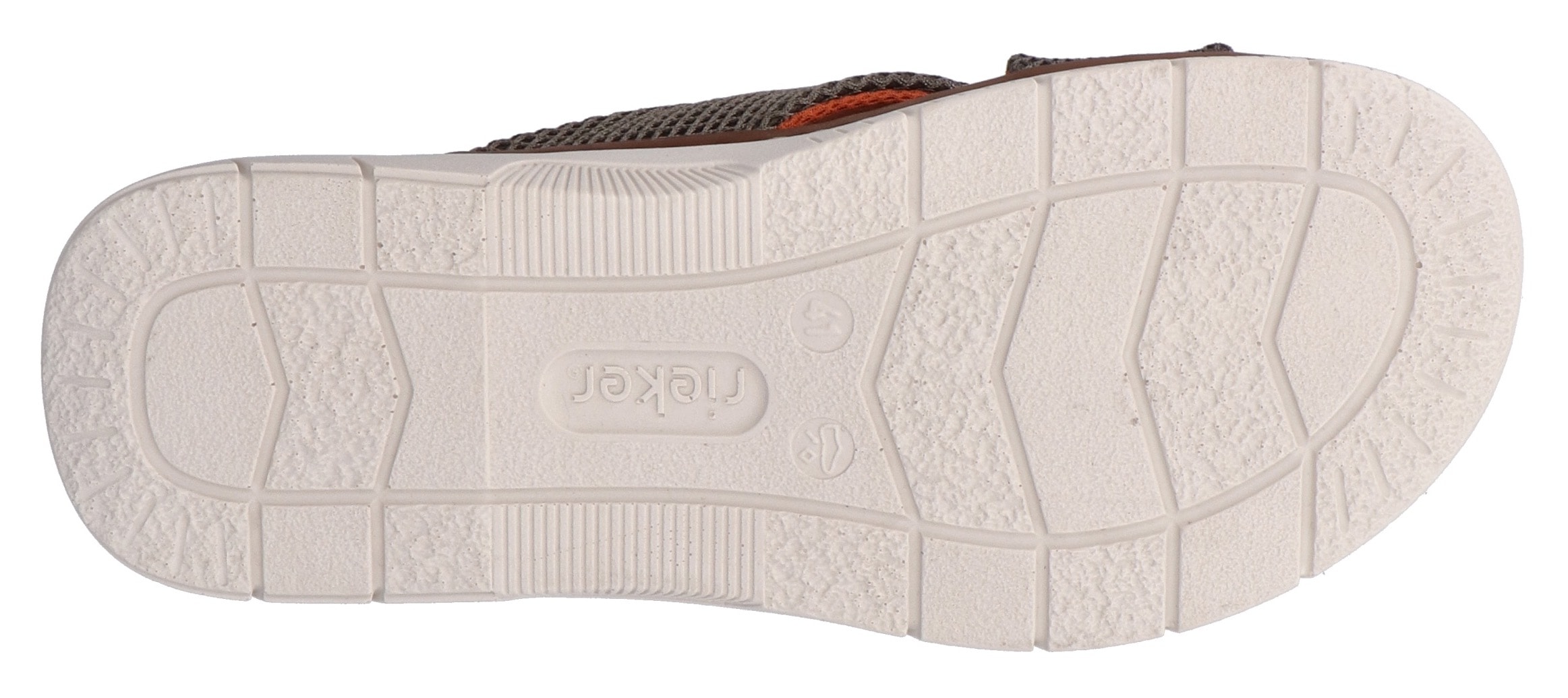 Rieker Pantolette, Sommerschuh, Hausschuh, Strandschuh zum Schlupfen