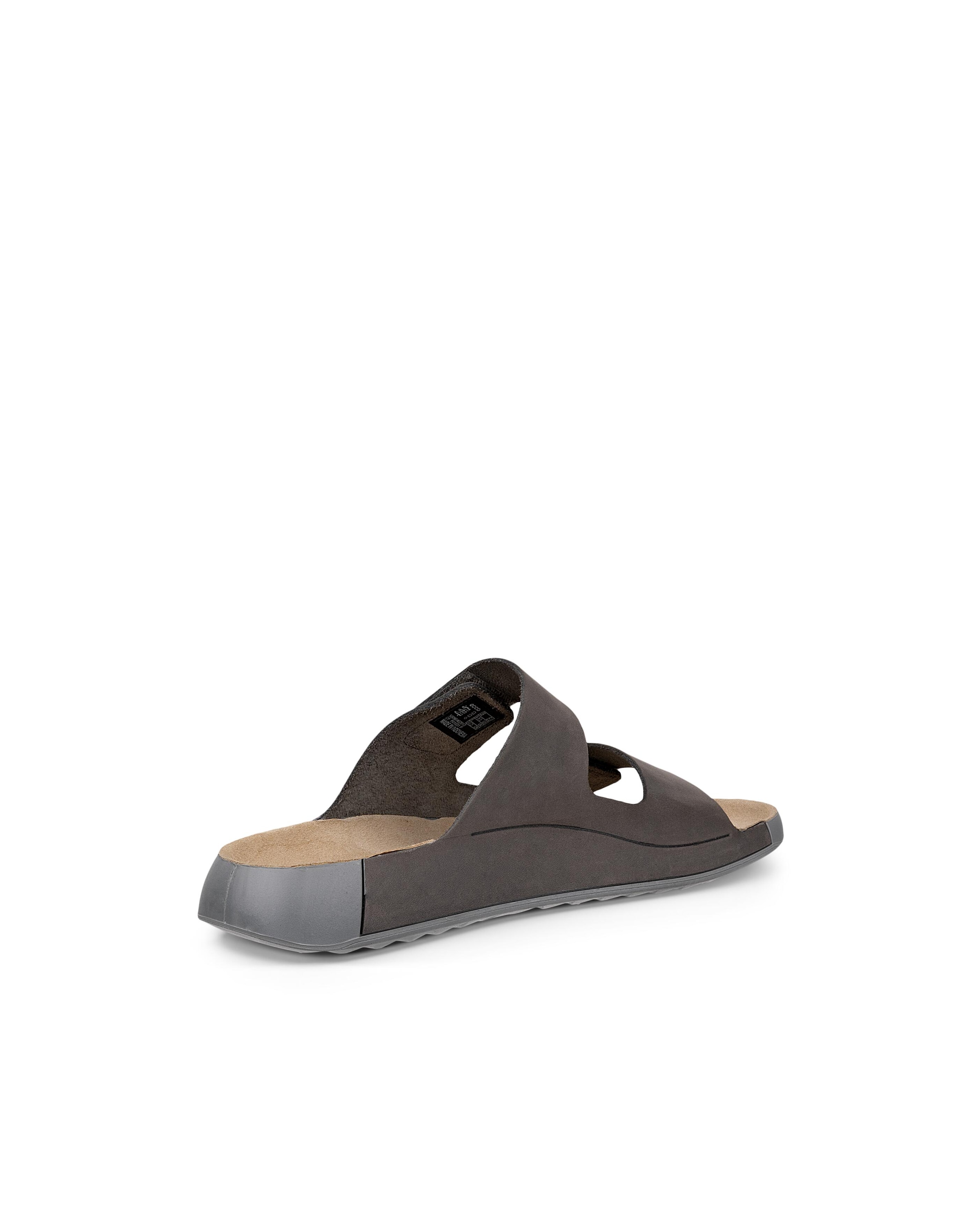 Ecco Pantolette »Cozmo M«  Sommerschuh, Schlappen, Klettschuh mit dezenten Ziernähten