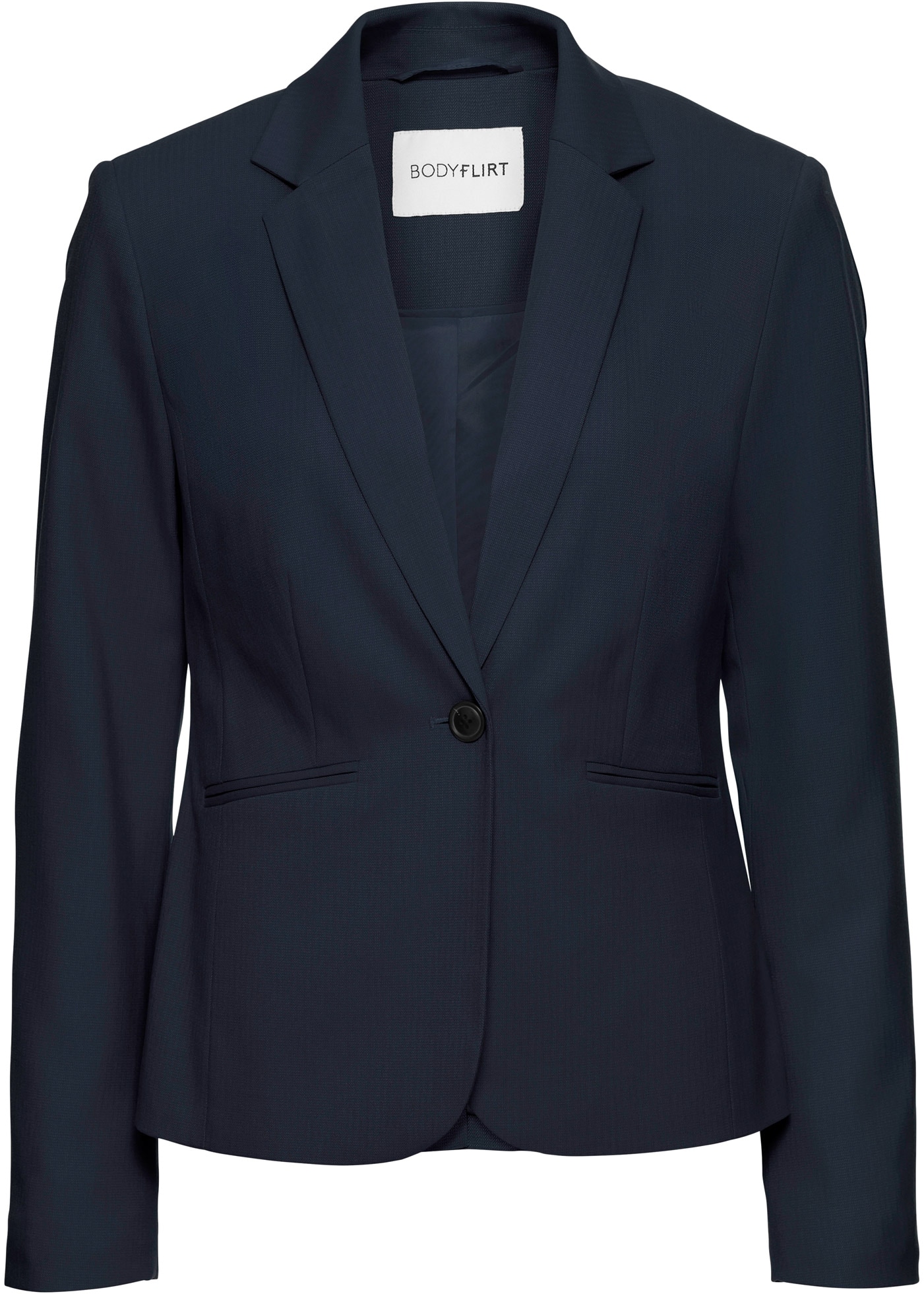 bonprix Jackenblazer »Blazer« für stilvollen Auftritt, schmale Passform, voll gefüttert