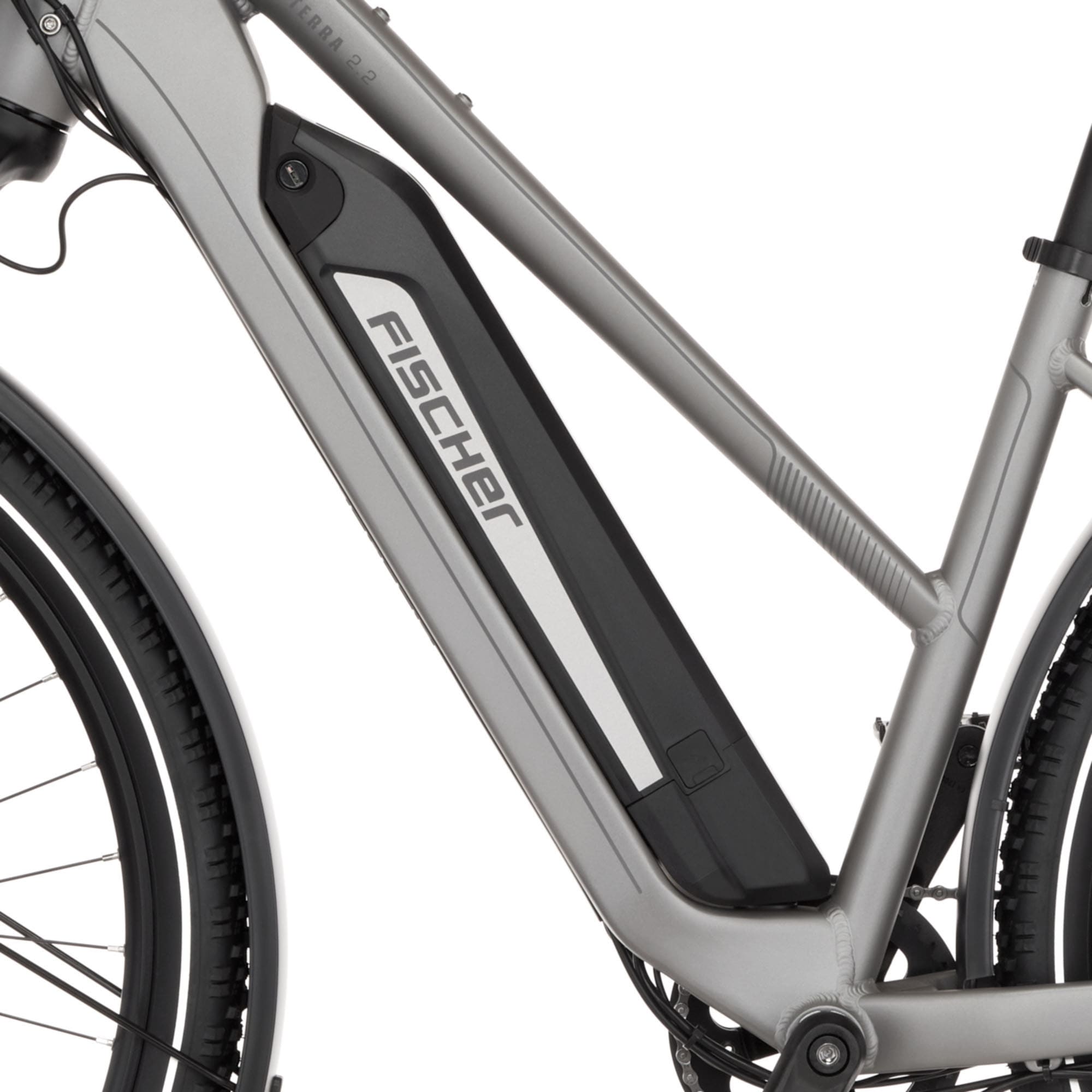 FISCHER Fahrrad »TERRA 2.2 459« 8 Gang Shimano ACERA Schaltwerk Heckmotor mit Akku-Ladegerät;mit Werkzeug, 