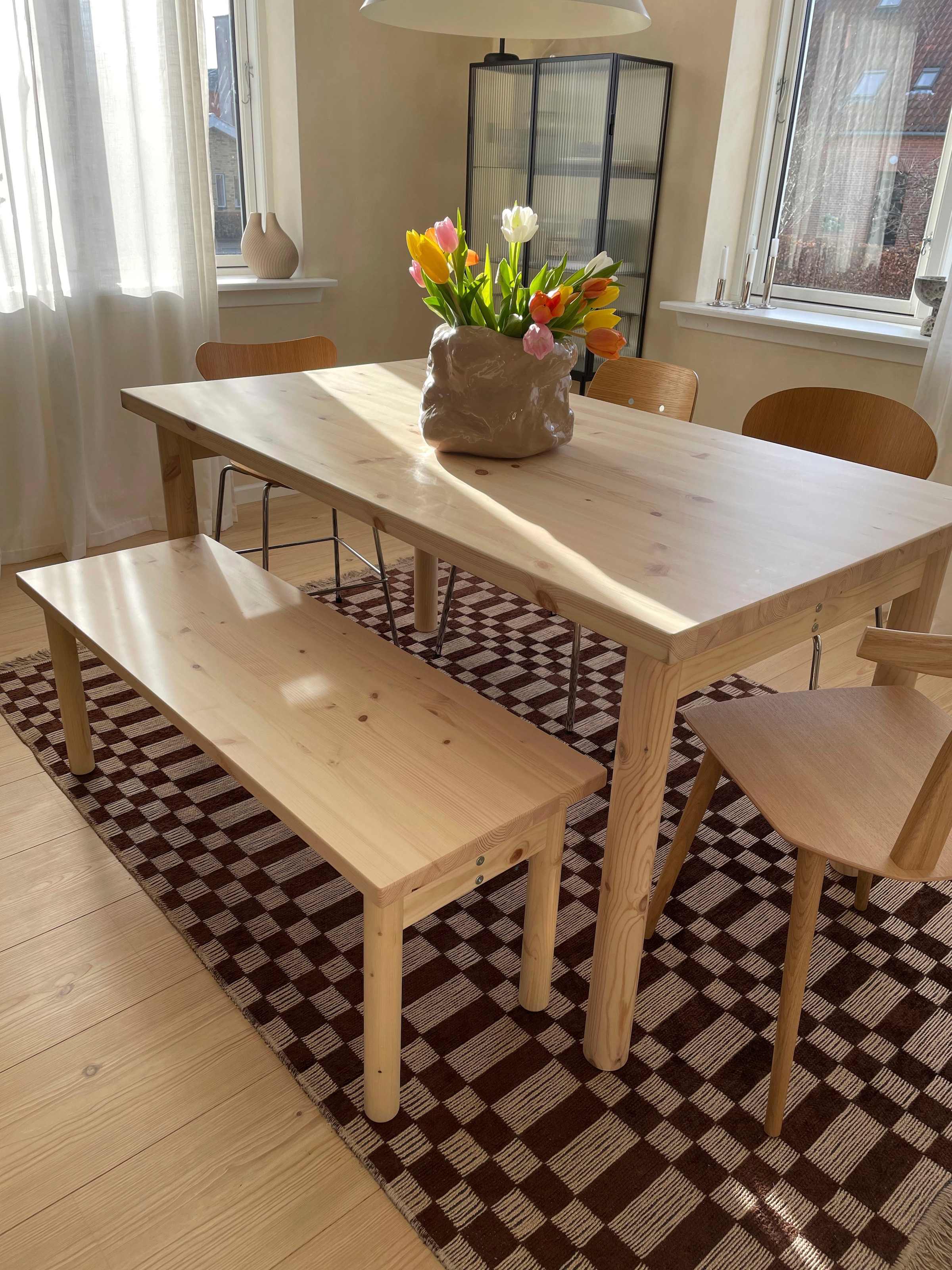 Karup Design Sitzbank »PACE BENCH« aus FSC®-zertifiziertem Kiefernholz, Größe 120 x 40 cm.