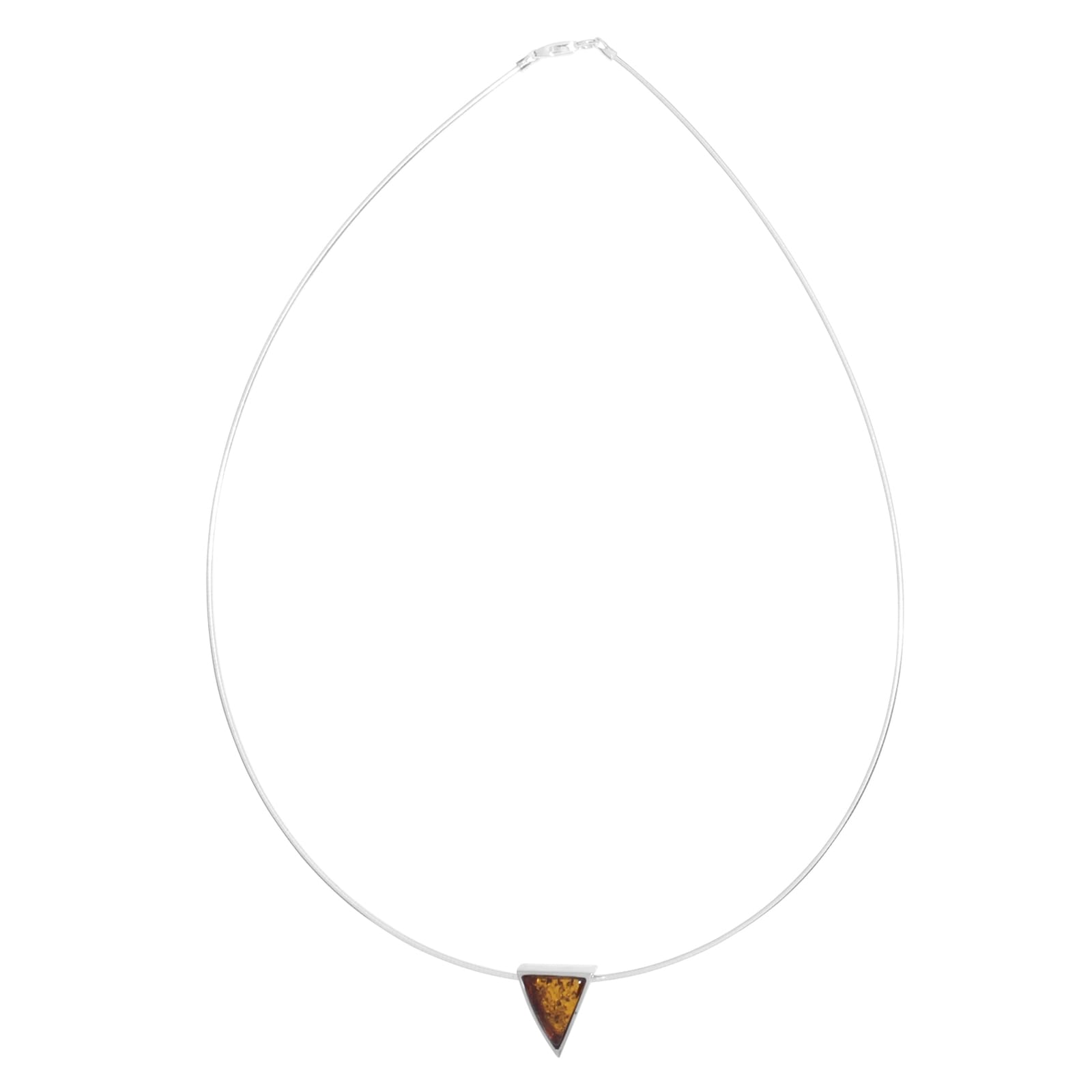 OSTSEE-SCHMUCK Halsreif »Ostsee-Schmuck Halsreif mit Anhänger Gleiter-Classic 17 x 14 mm«, (2 tlg.)