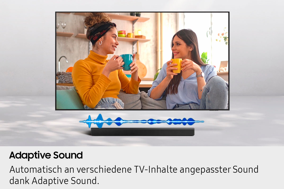 Samsung Soundbar »HW-B460GF/ZG Soundbar«, 2.1-Kanal Sound System, Dolby Audio I DTS Virtual:X, Bass-Boost-Modus