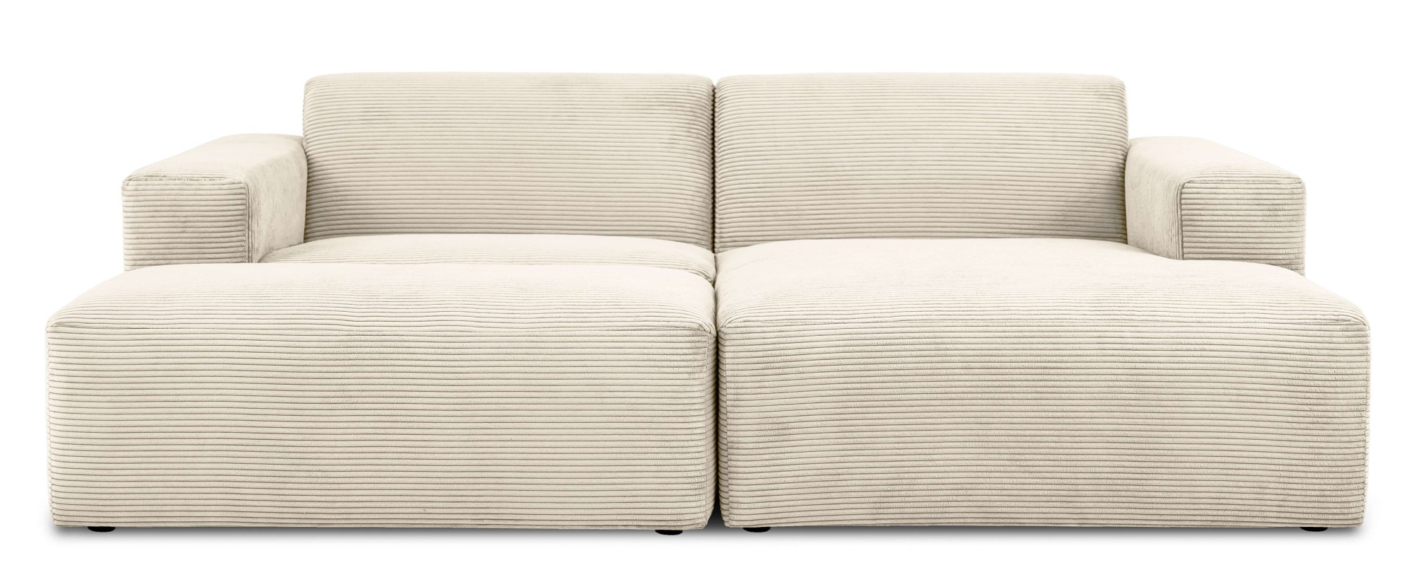 INOSIGN Ecksofa »Koa,228cm, L-Form, Modulsofa, Webstoff, Cord, Struktur, Ch günstig online kaufen