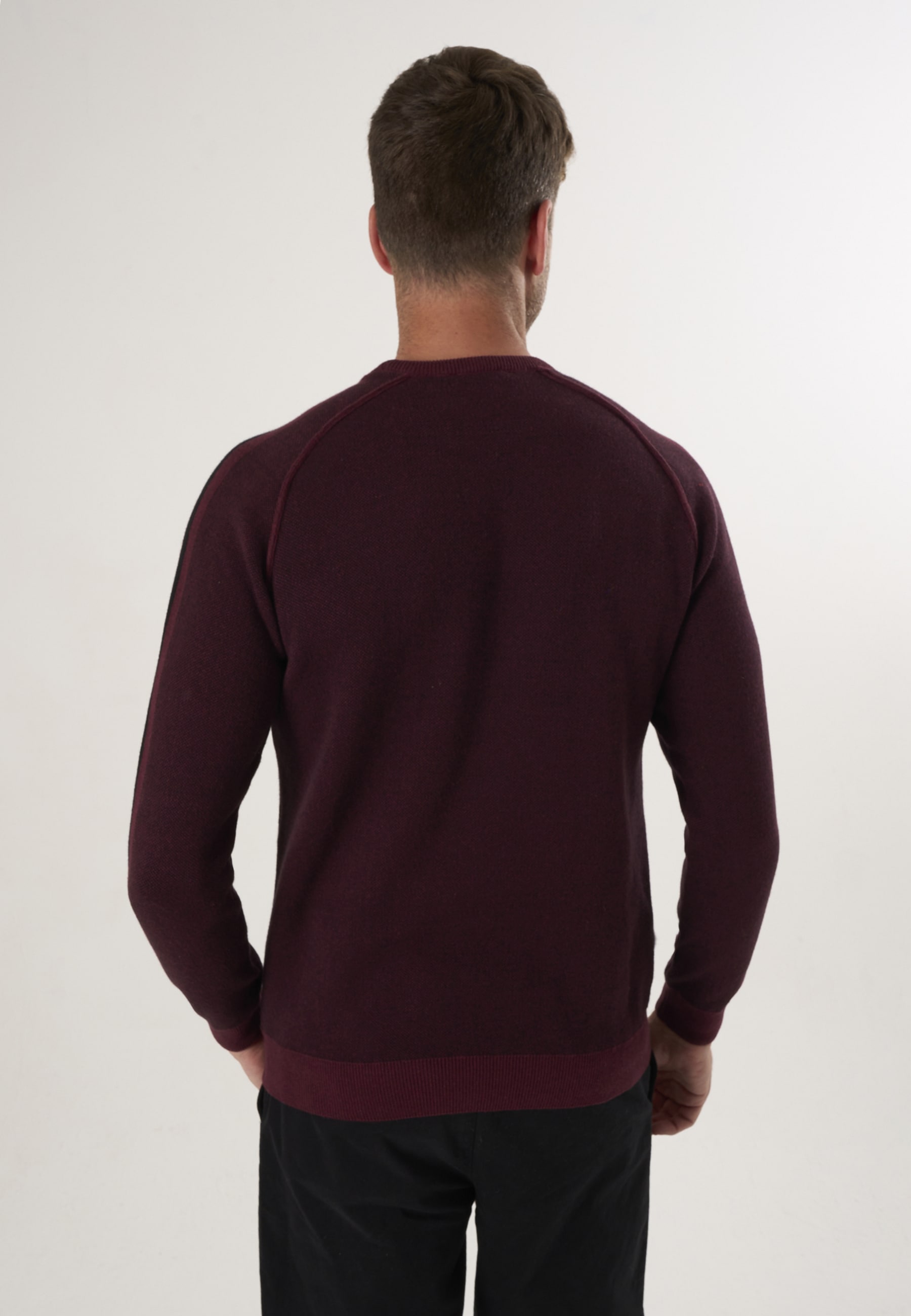 Felix Hardy Rundhalspullover »Basic-Pullover mit Rundhalsausschnitt«