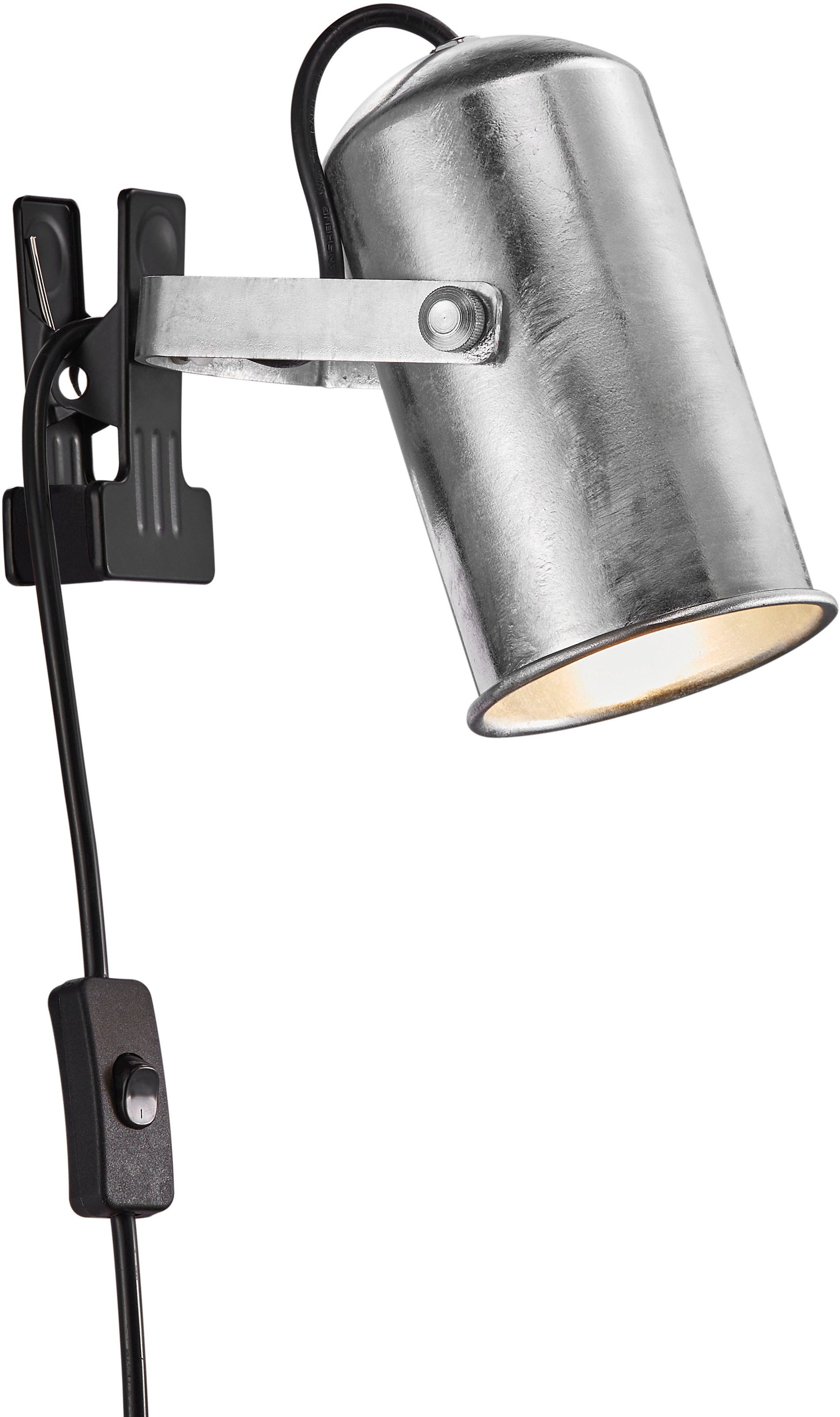 Nordlux Klemmleuchte »Porter«, Industrielles kaufen Design, online gerichtetes für Verstellbarer Lampenkopf Licht