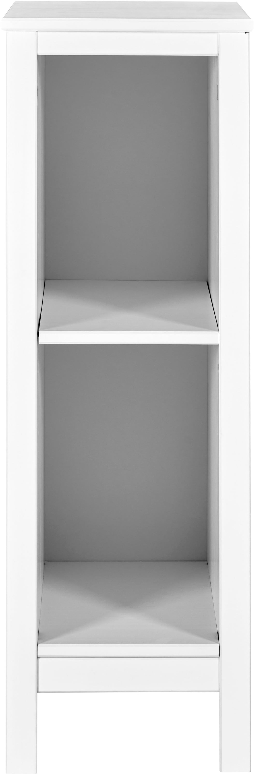 Inter Link Stauraumregal »Pinora, Kiefer Massivholz, Weiss, 32 x 42,5 x 96 cm« 1 Stk. tlg. Platzsparend, ideal für Wickeltisch, 2 Fächer, moderner Skandi Look