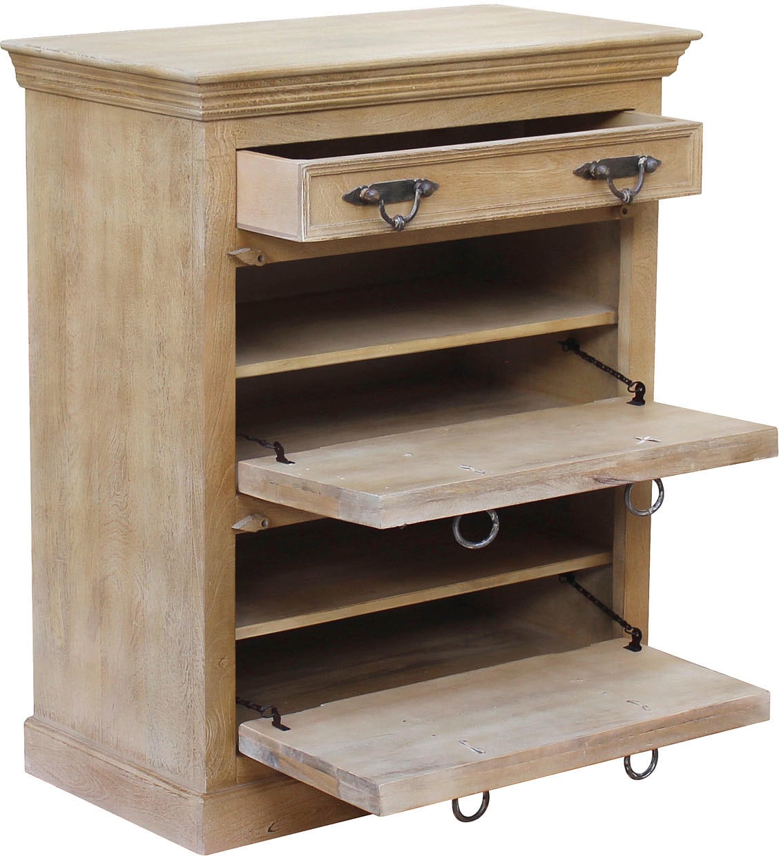 SIT Schuhschrank »Daipur« geschnitzte Verzierungen