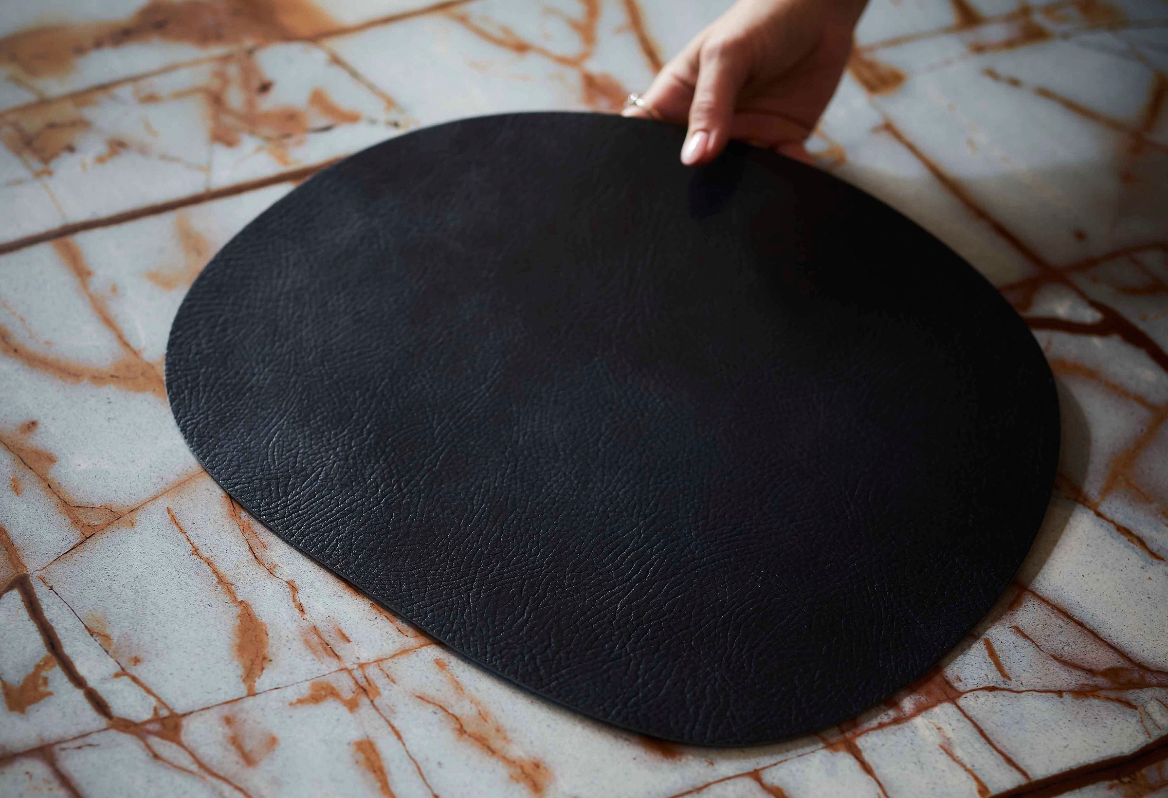 aida RAW Platzset »Buffalo« 95 % Recycelleder günstig online kaufen