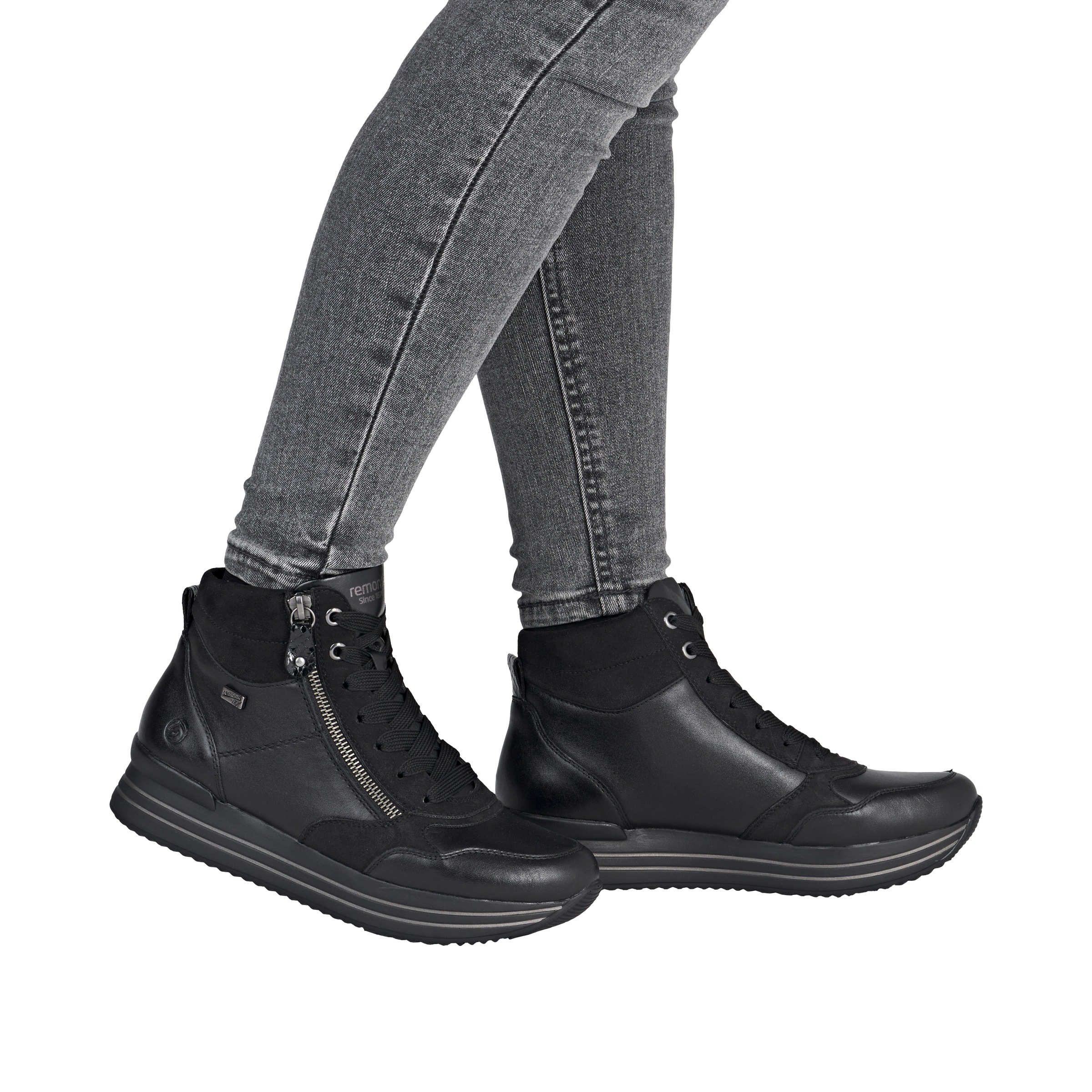 Remonte Sneakerboots, Schnürboots, Plateauboots, Stiefelette, wasserabweisende TEX-Membran