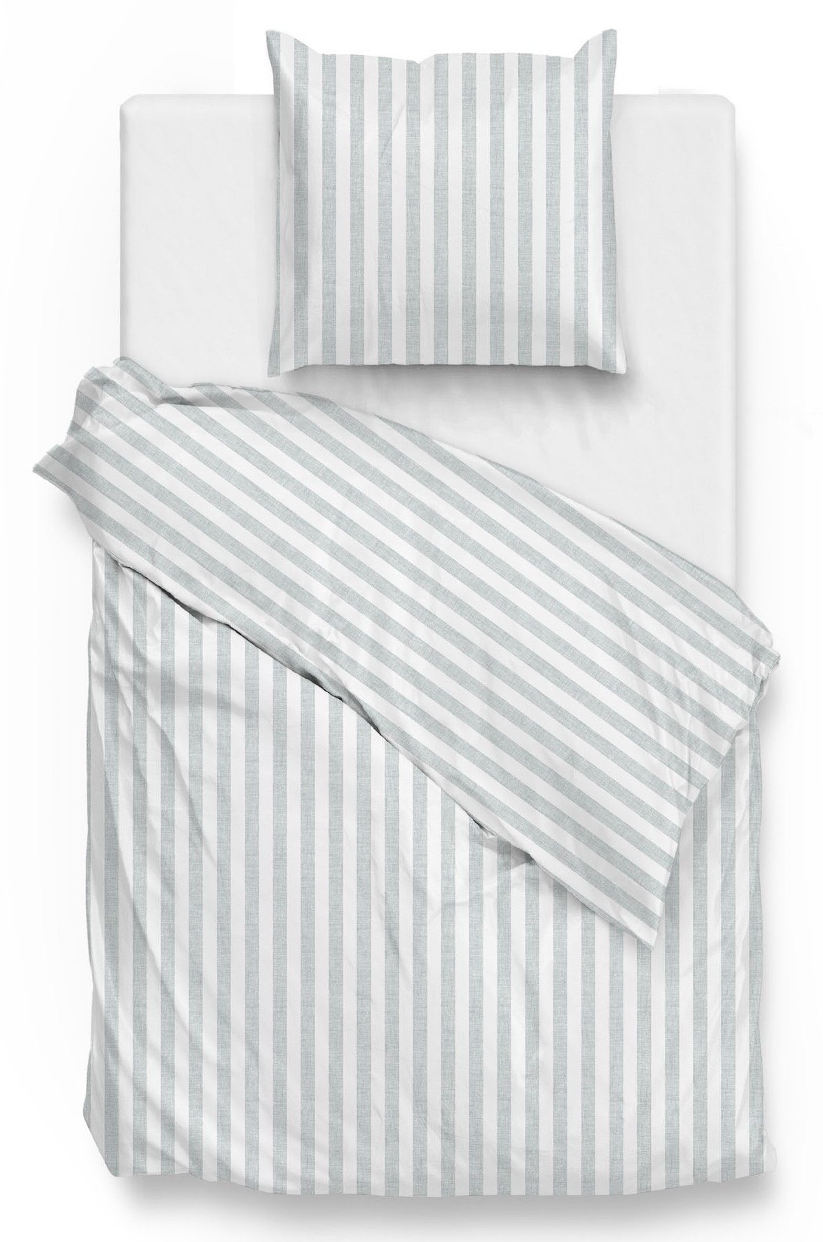 ZO HOME Bettwäsche »Banda-di-Lino« 2 Stk. tlg. Bettwäsche aus 100% Baumwoll günstig online kaufen