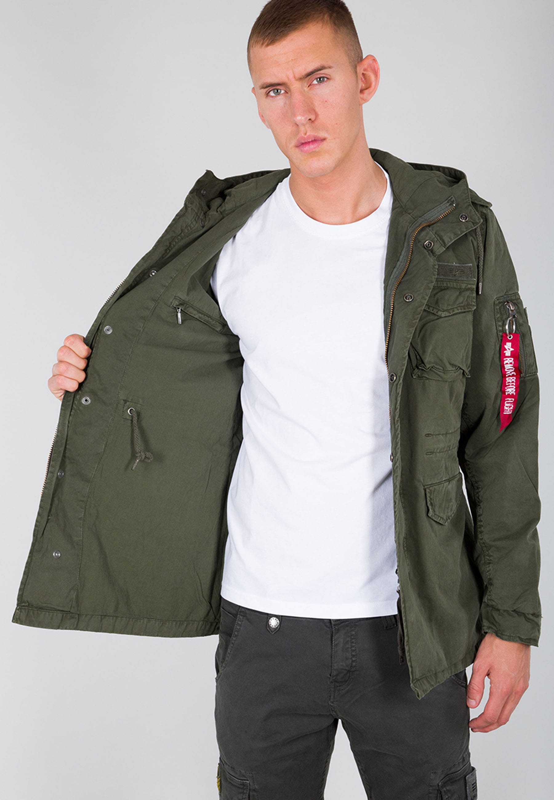 Alpha Industries Fieldjacket »Alpha Industries Men - Field Jackets  Huntington Hood« online kaufen