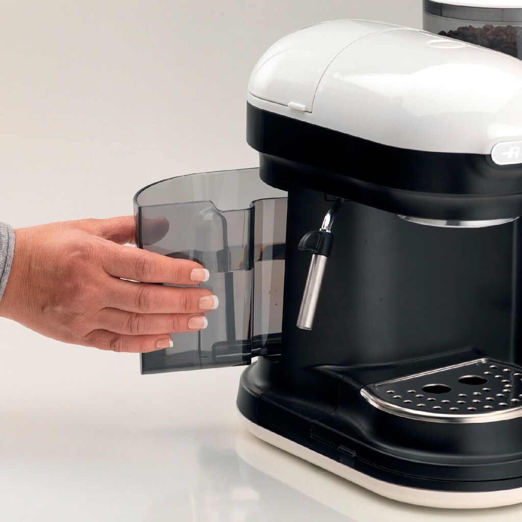 Ariete Espressomaschine »1318WH moderna schwarz-weiß«