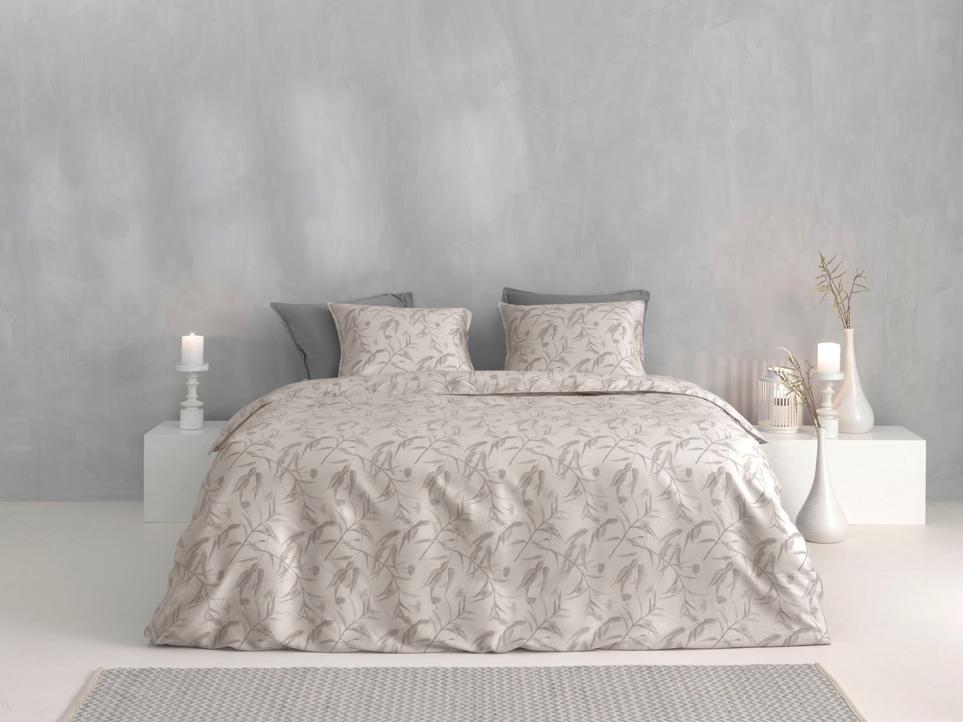 ZO HOME Bettwäsche »Fiori-di-Satinado« 2 Stk. tlg. Bettwäsche aus 100% Baumwolle, hochwertiges Mako-Satin