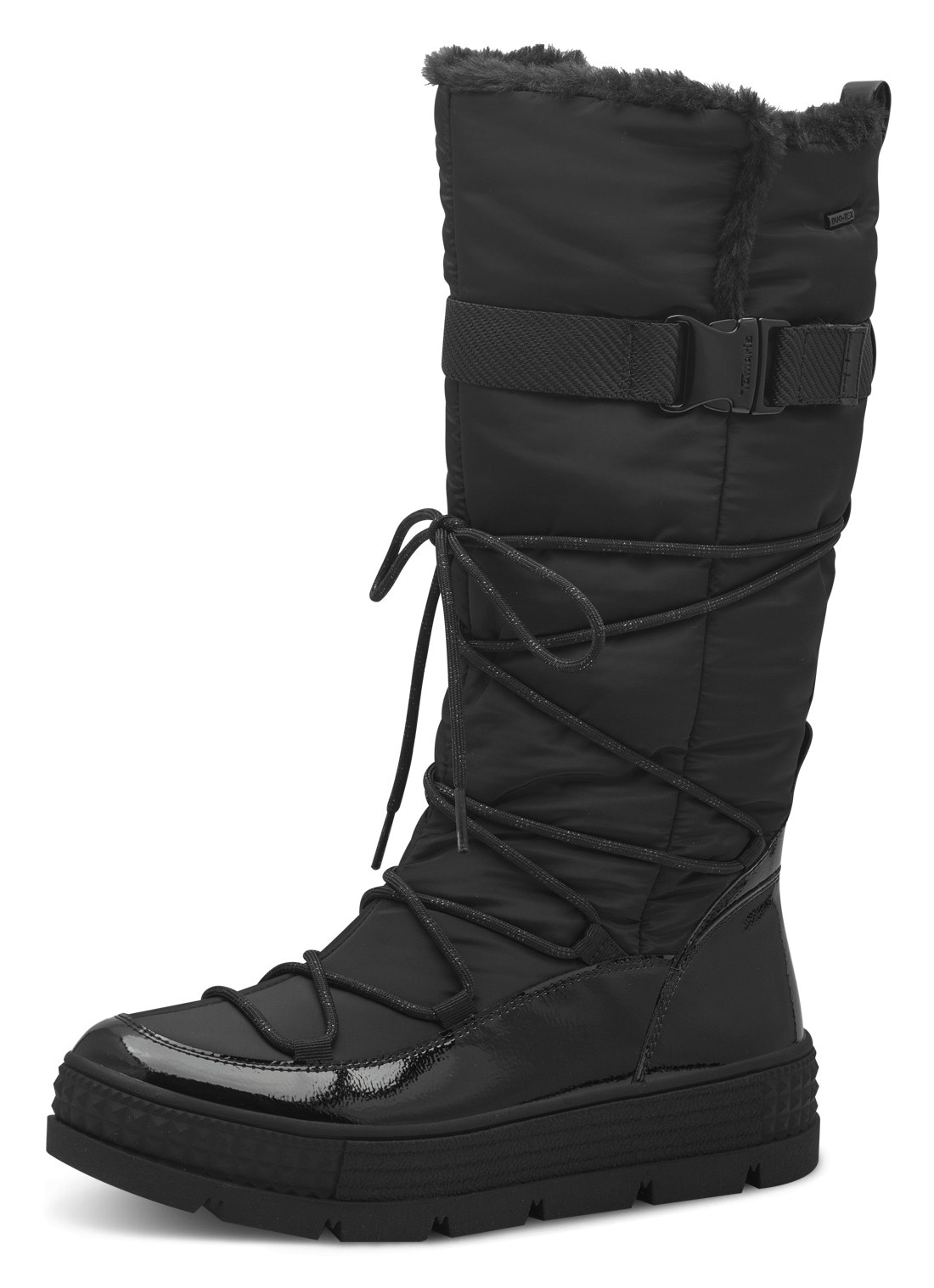 Tamaris Snowboots, Plateau, Winterstiefel, Schneestiefel in schmaler Form