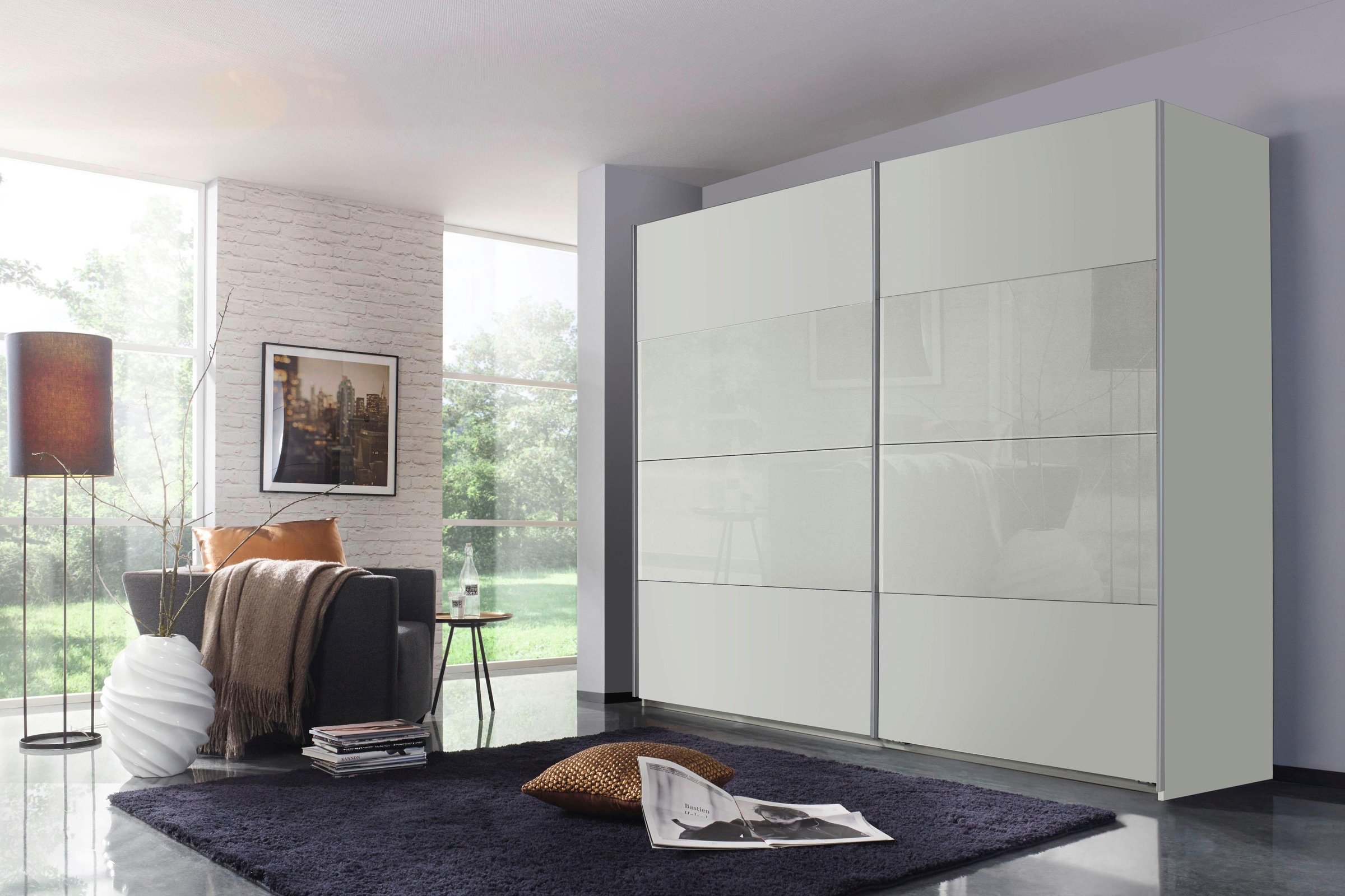 rauch Schwebetürenschrank "Quadra Schlafzimmerschrank in vielen Breiten" Kl günstig online kaufen