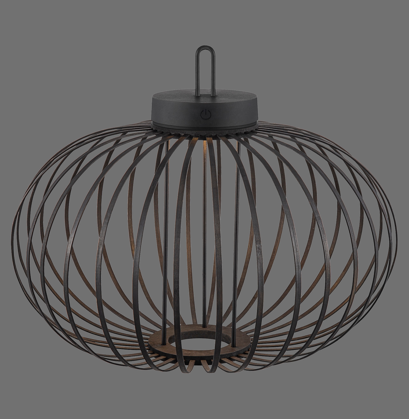 JUST LIGHT Pendelleuchte »AKUBA«, 1 flammig, Leuchtmittel LED-Modul | LED fest integriert, Akkuleuchte