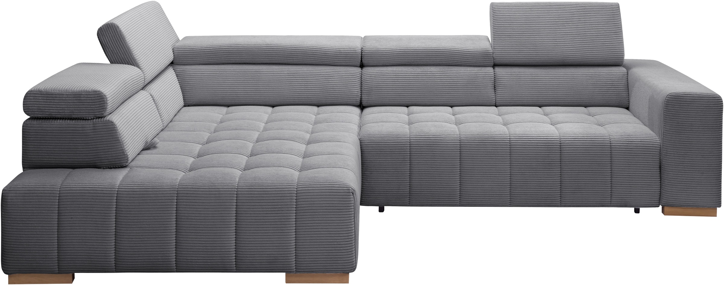 exxpo - sofa fashion Ecksofa »Elianos, hoher Sitzkomfort, aufwendige Kreuzs günstig online kaufen