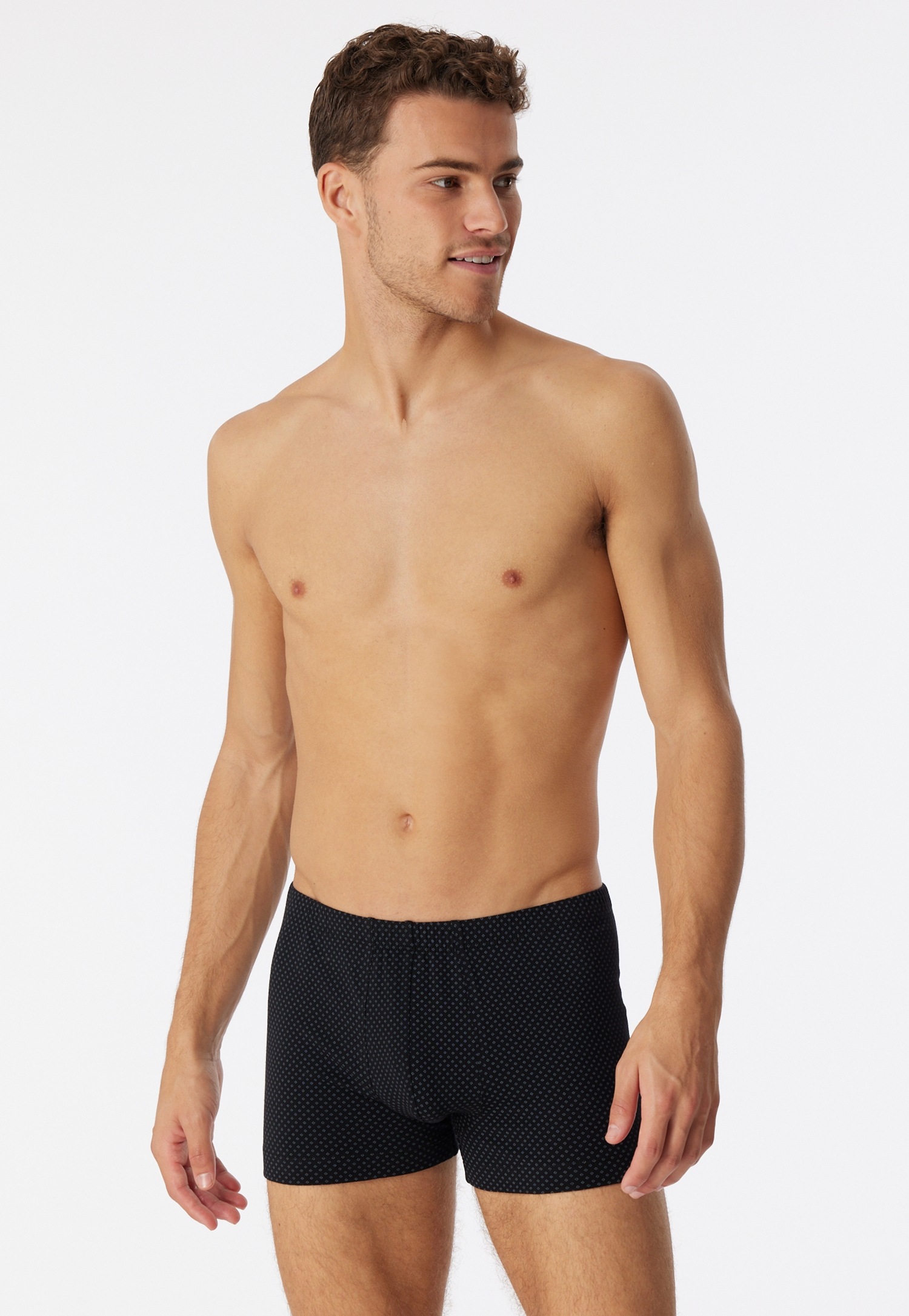 Schiesser Boxershorts »Cotton Casual«, ohne Eingriff, gepunktet