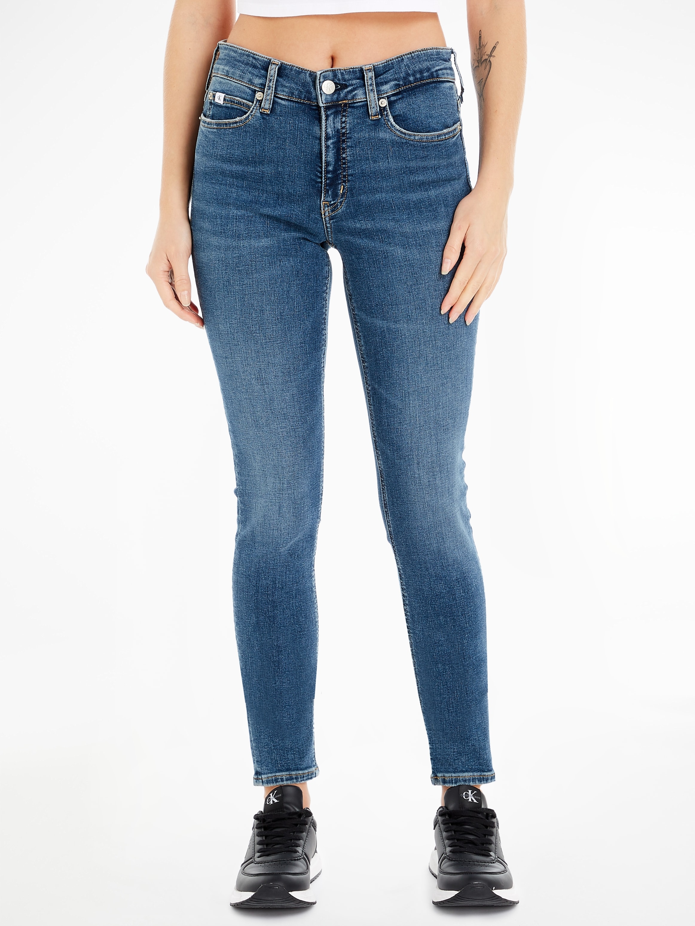 Calvin Klein Jeans Skinny-fit-Jeans »MID RISE SKINNY«