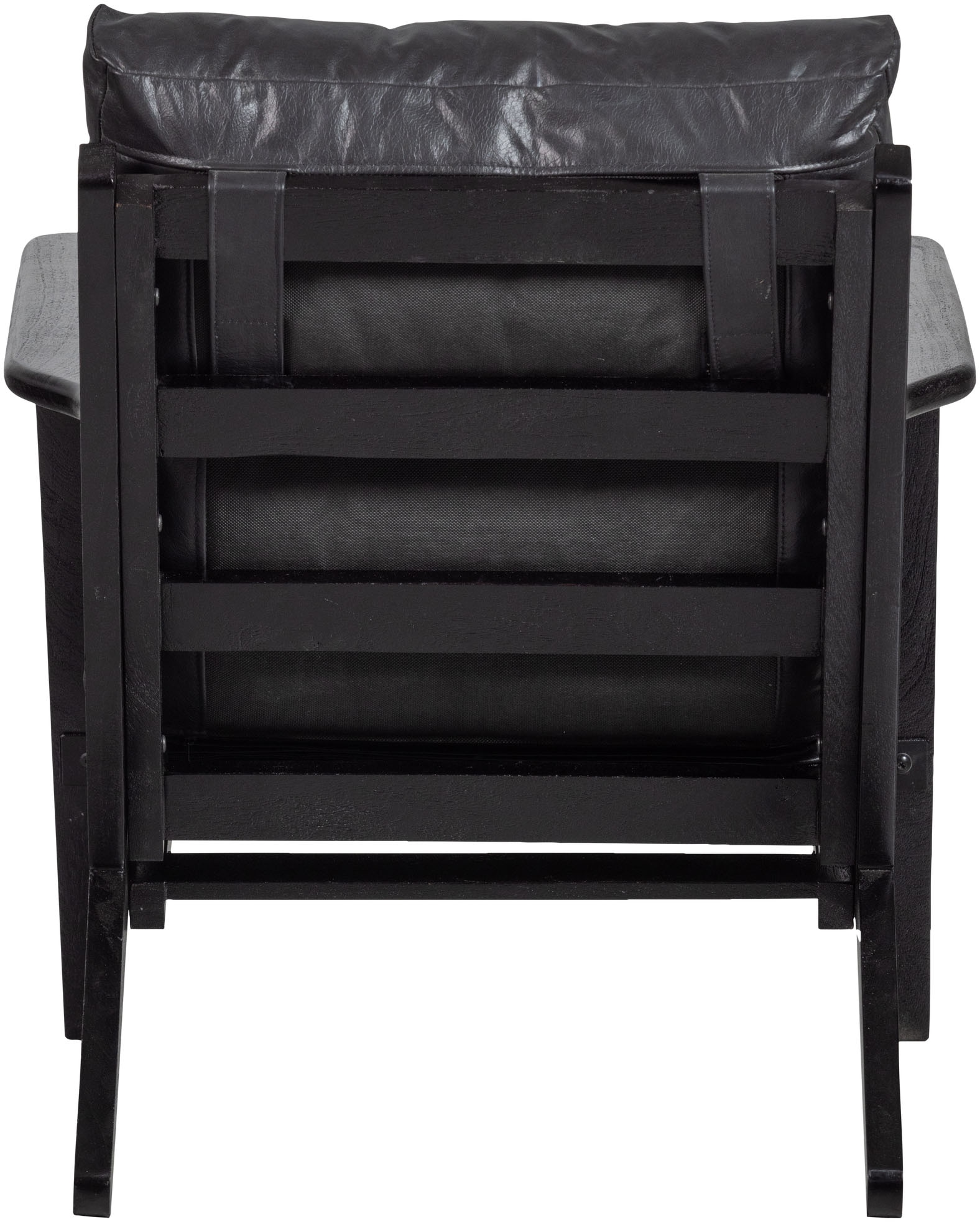 WOOOD Sessel »Houston«, Rahmen aus Akazienholz, maximale Belastbarkeit 150 kg, H 86 cm