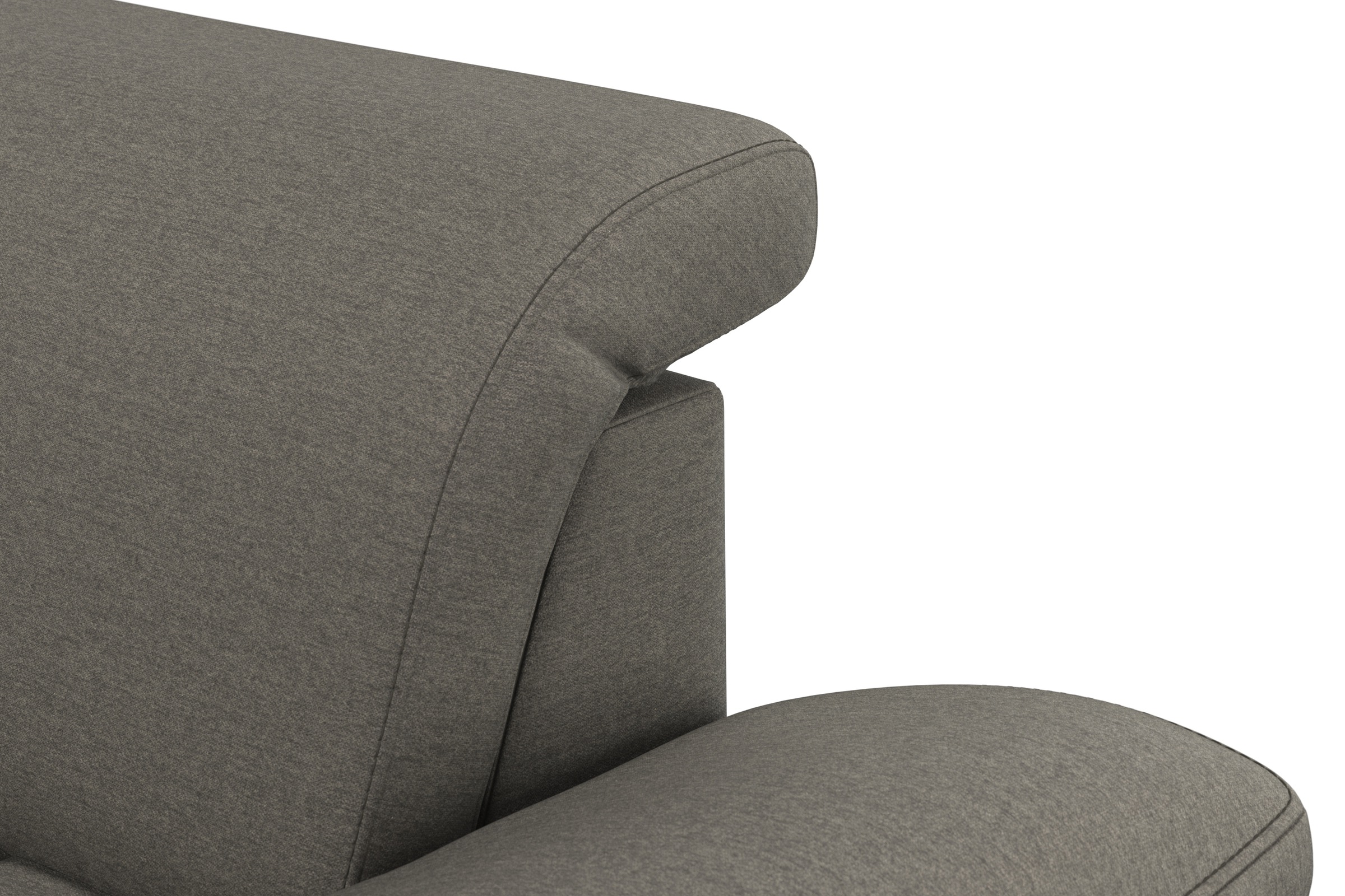 sit&more Ecksofa »Cool L-Form«, wahlweise mit Kopfteilverstellung und Vorziehsitz motorisch