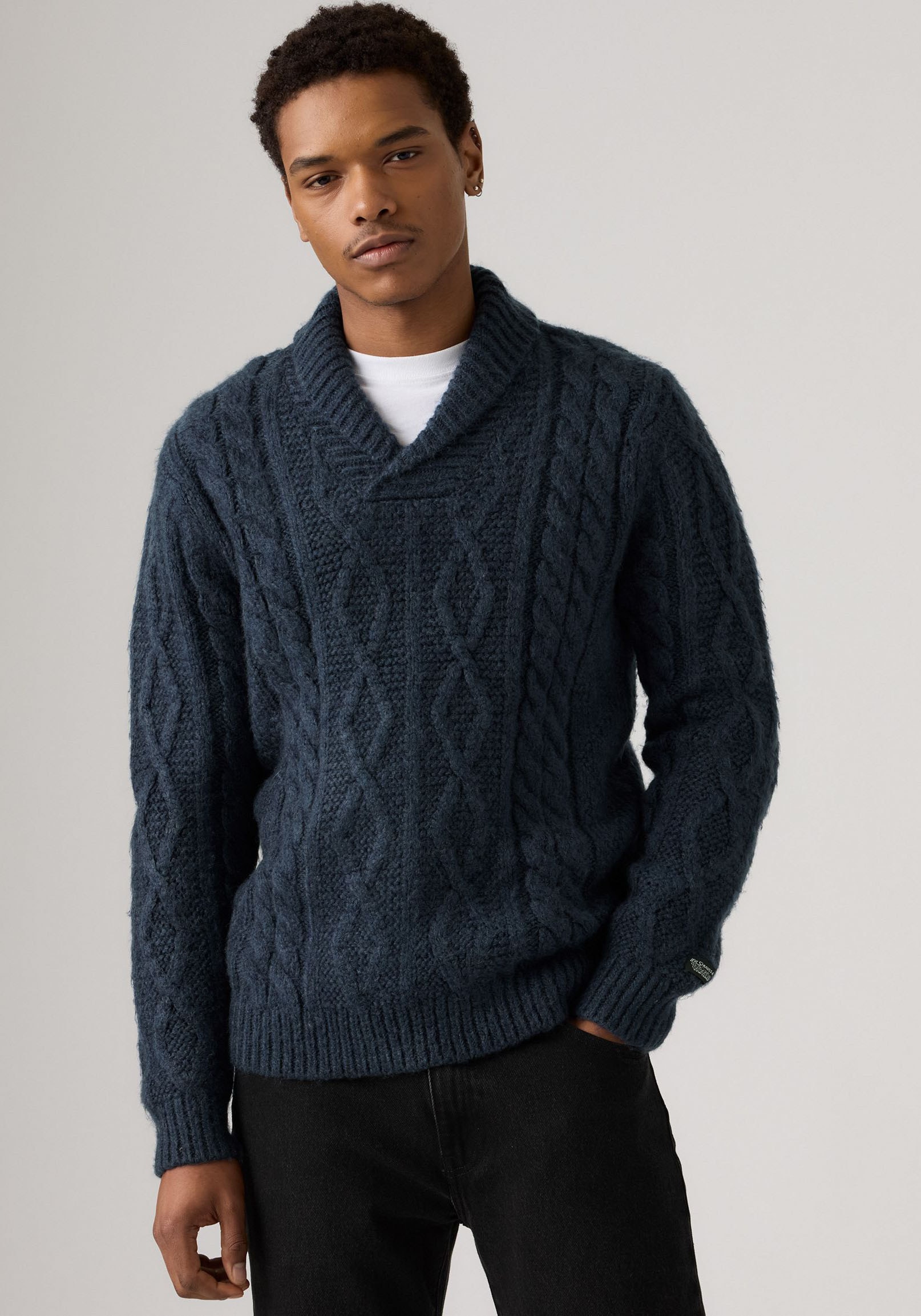 Levi's® Strickpullover , mit Ajourstrickmuster

